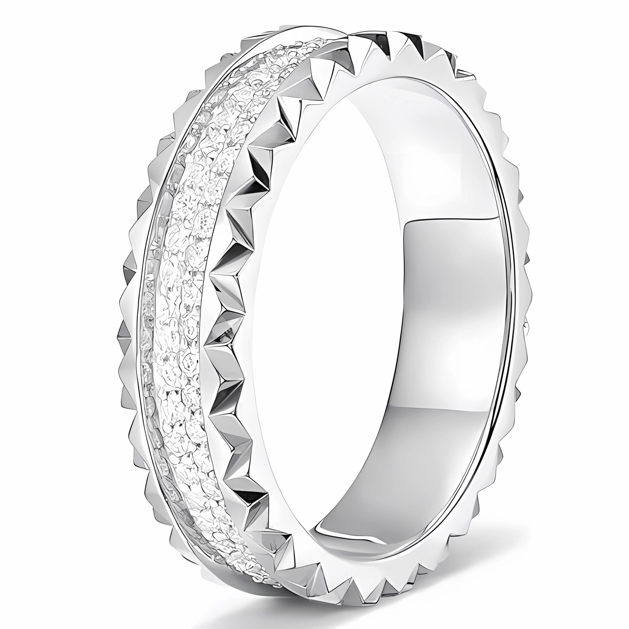 Jumpeak Diamantring Goldring Damen 585 Echtgold,Diamant Ring,Eternity Ring,Labordiamant, Diamond,Geschenk zum Hochzeitstag Frau,Wedding Ring,Engagement Ring