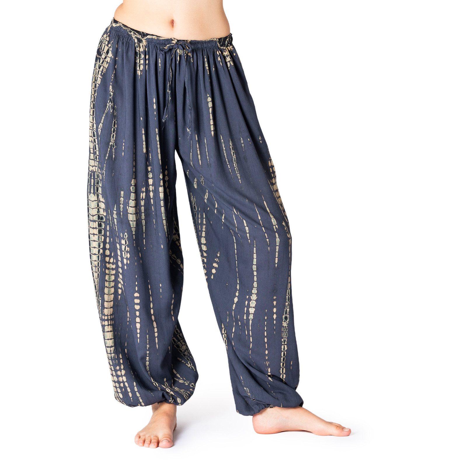 PANASIAM Haremshose Tie-Dye Haremshose Sommerhose aus 100% Viskose Schlupfh günstig online kaufen