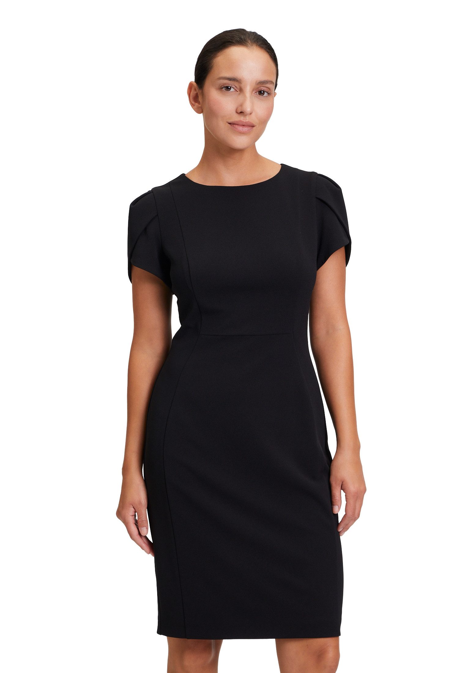 Vera Mont Cocktailkleid Damen kurzarm Nahtführung