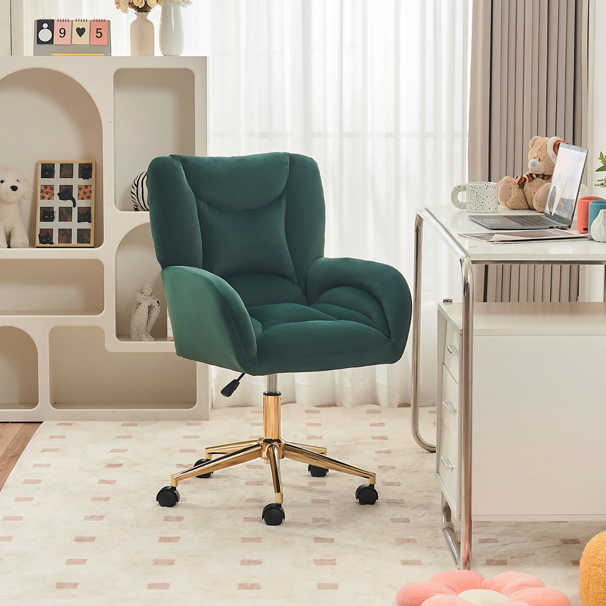 OKWISH Stuhl Höhenverstellbarer Drehstuhl,Relaxsessel (Höhenverstellbarer V günstig online kaufen