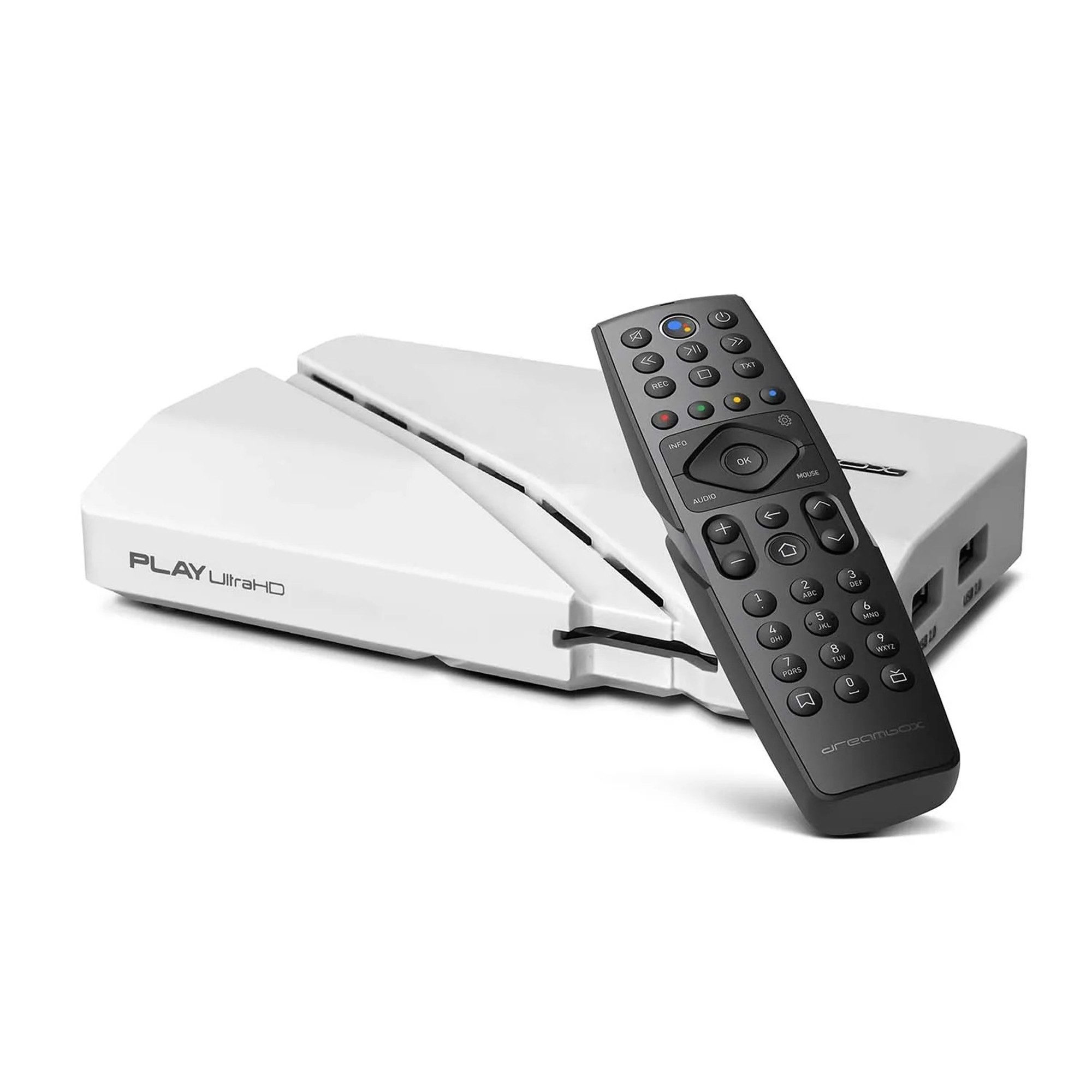 Streaming-Box Dreambox Play UltraHD 4K UHD Android TV 11 Box weiß