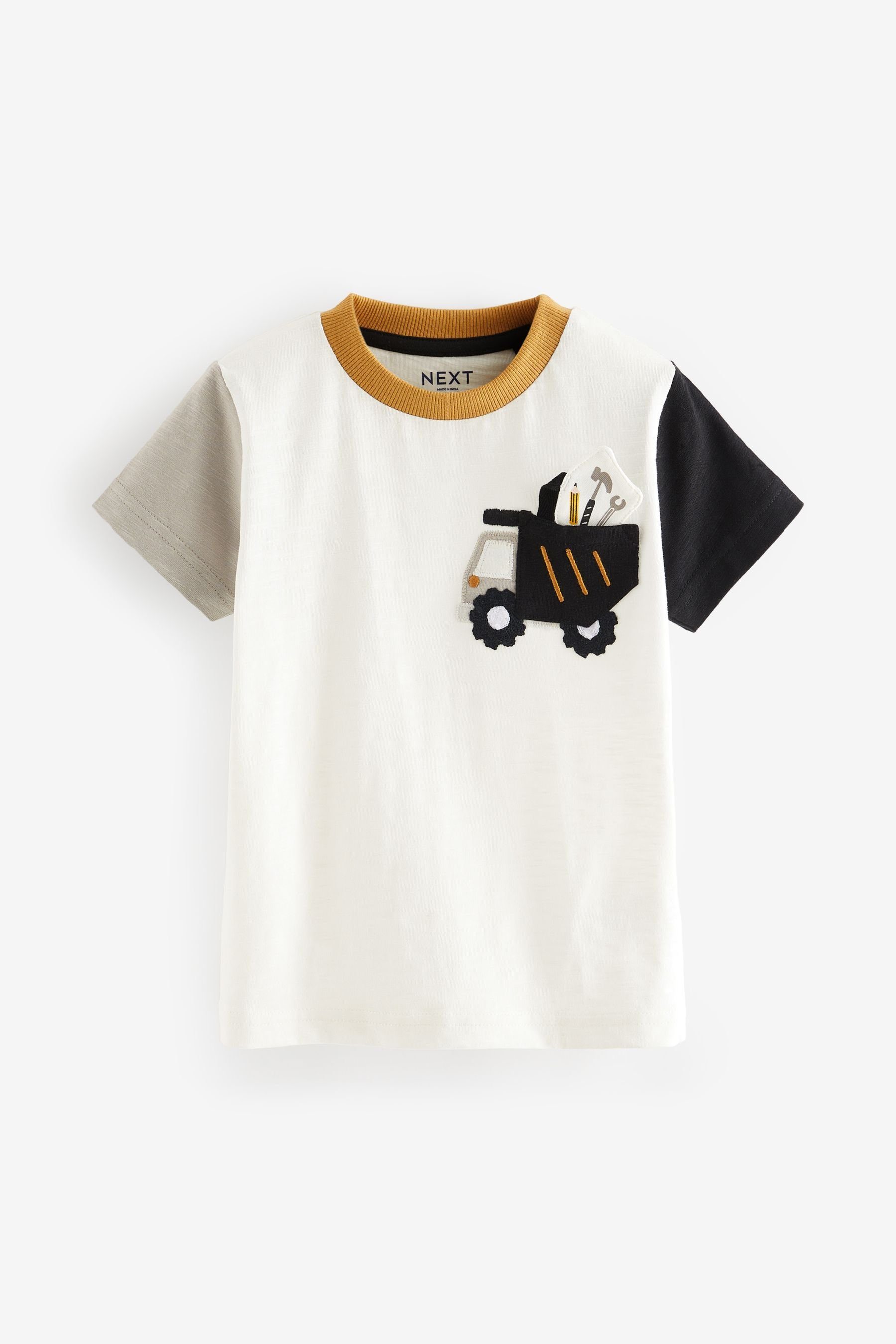 Next T-Shirt T-Shirt mit Tasche (1-tlg)