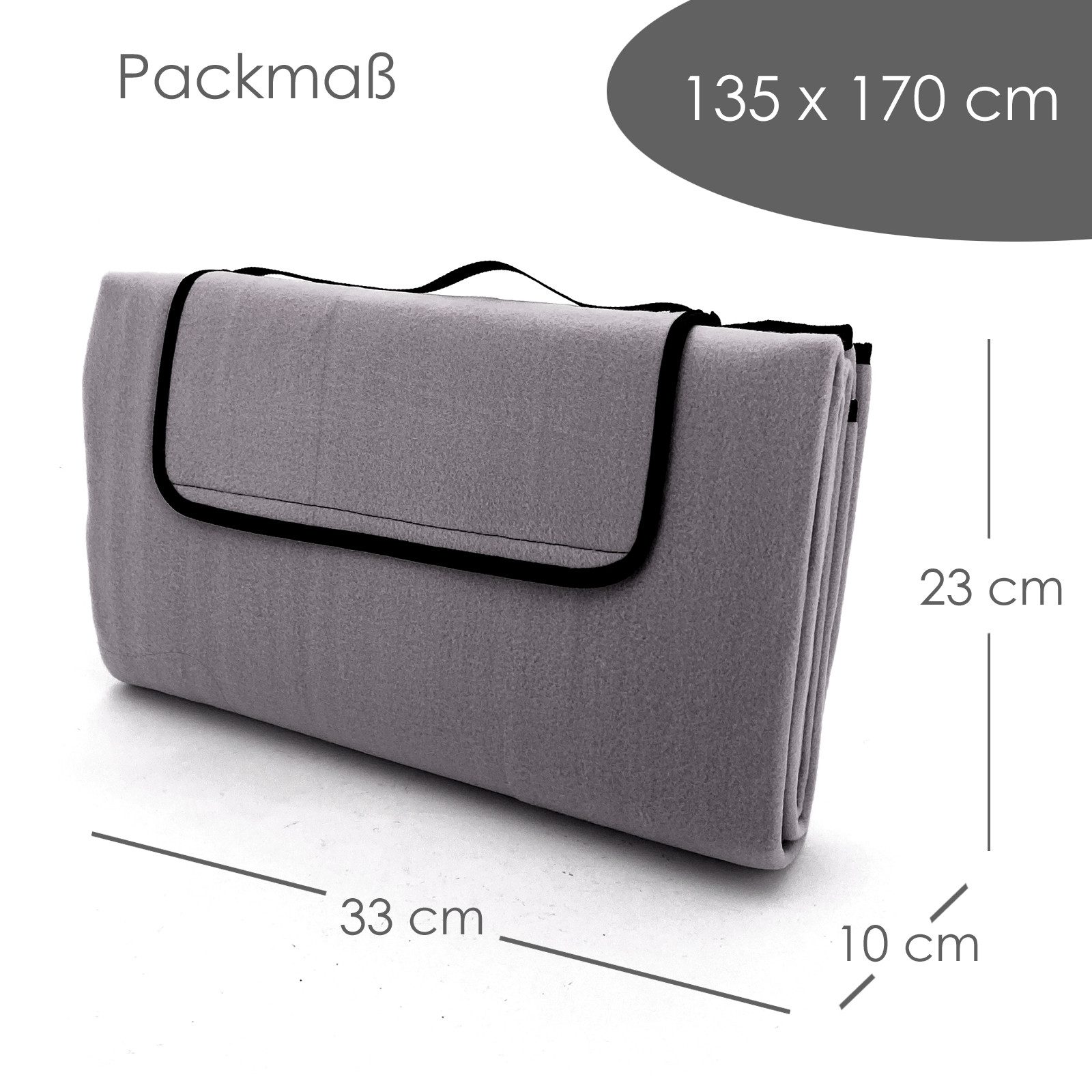 Picknickdecke Outdoor Strandmatte Isomatte Campingdecke waschbar, günstig online kaufen