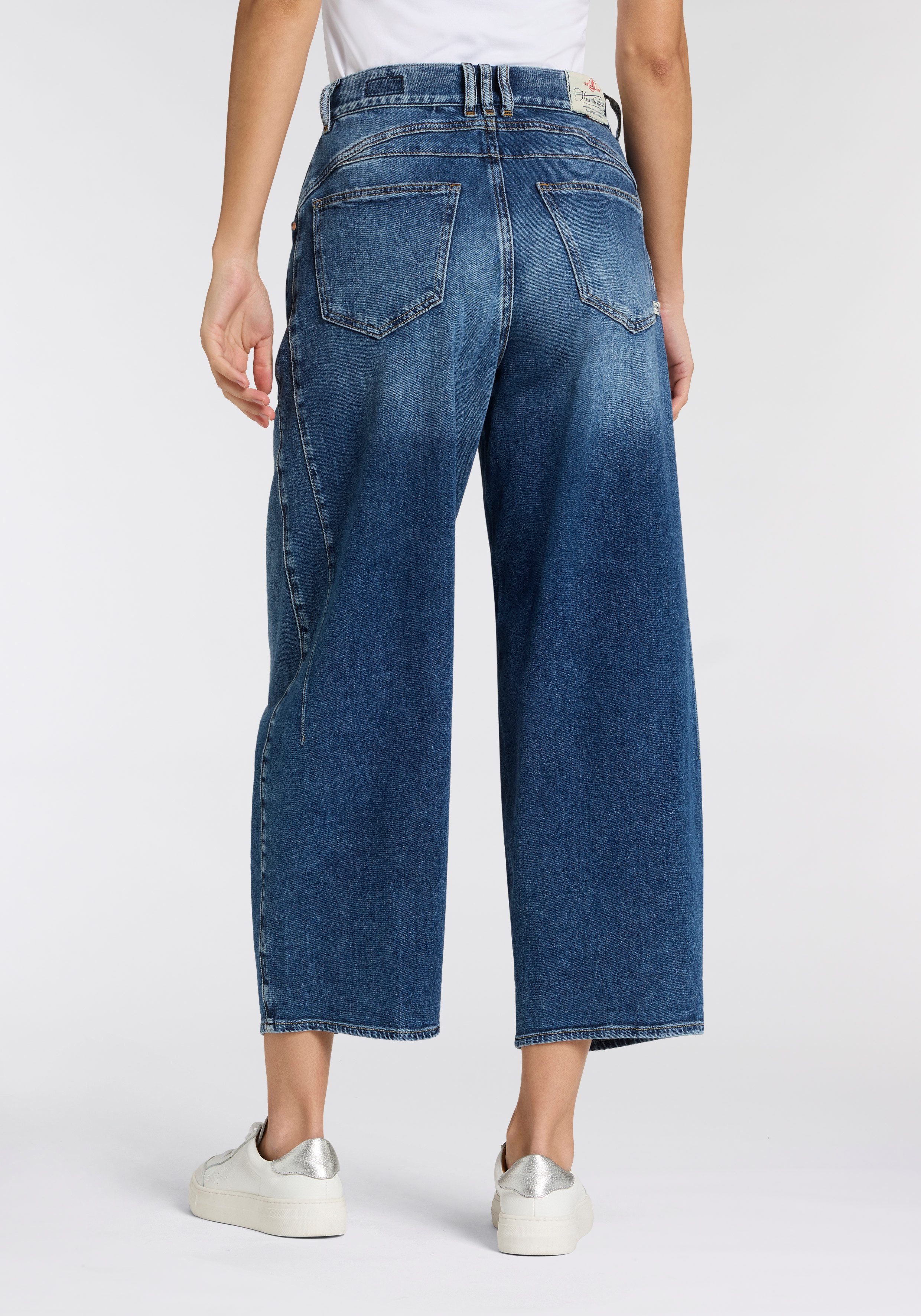 Herrlicher 5-Pocket-Jeans Barrow Denim Stretch im Barrel Fit