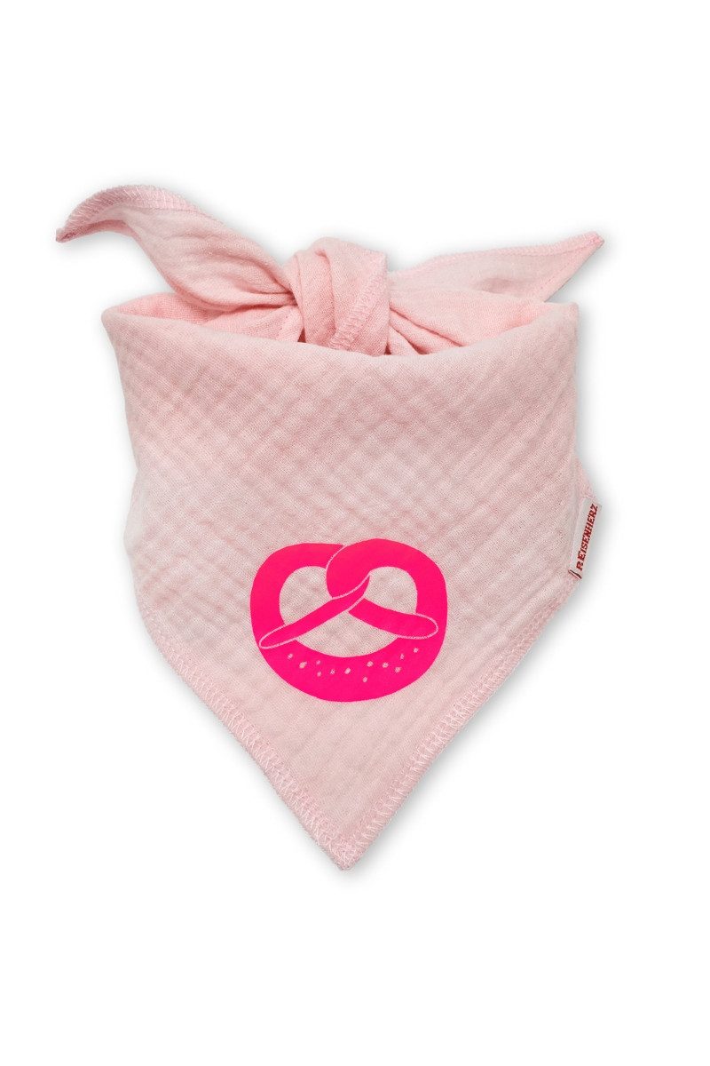 P.Eisenherz Trachtenkleid Musselintuch - BREZEL PINK - grün, hellblau, rosa