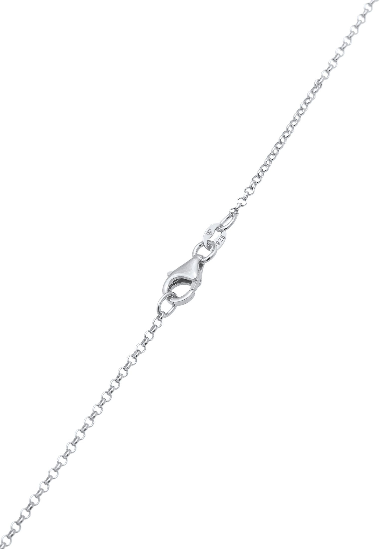 Kette Trend Halskette Elli Infinty 925 mit Anhänger Silber, Infinity