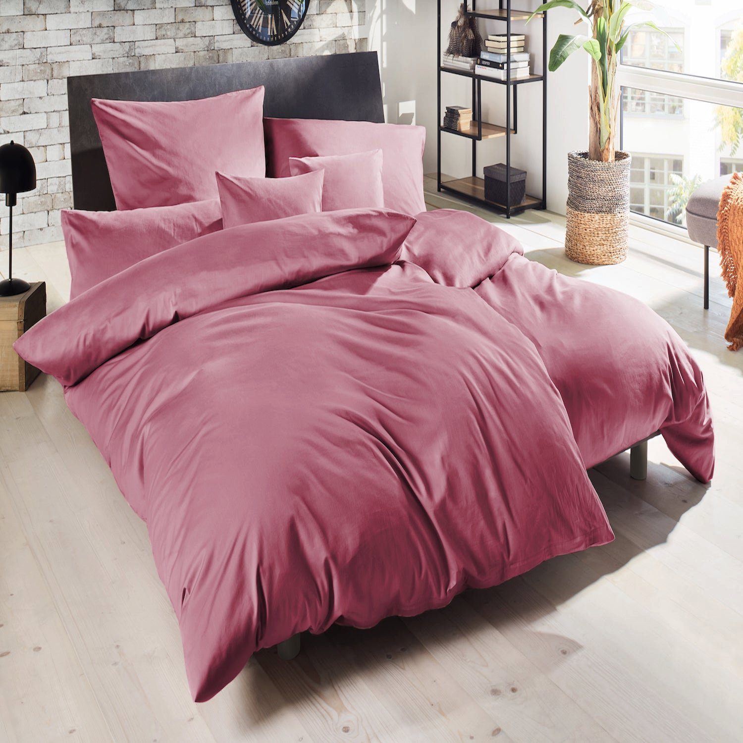Giantore Luxus 100% Frühlingsbettbezug, Bettwäsche Bettwäsche aus - Baumwolle/ Satin