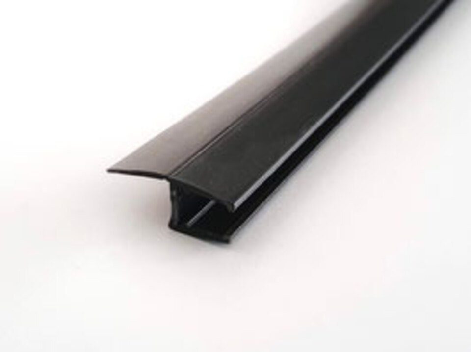 Kristhal Dusch- & Baddesign Duschdichtung Lippendichtung 5001 – 180° fluchtend gewölbte Lippe, 5–11 mm, L: 200 cm