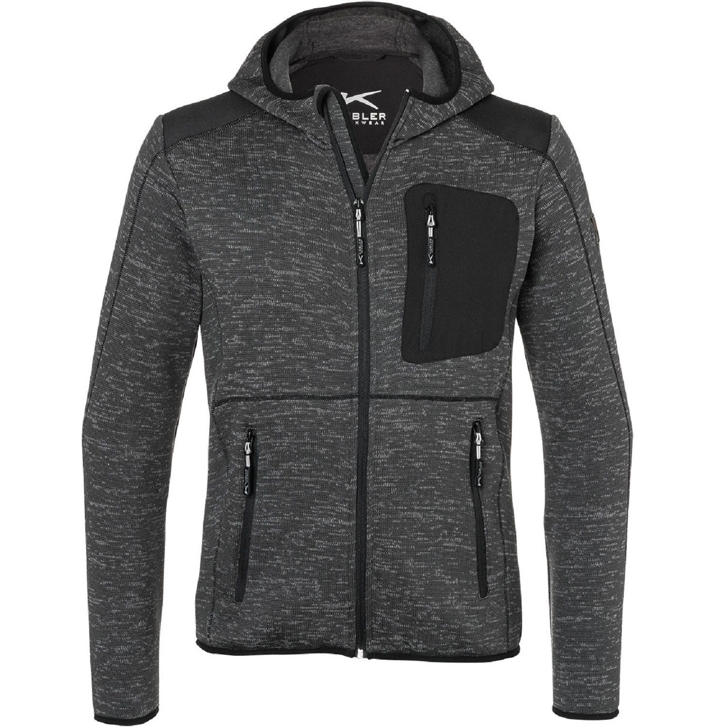 Kübler Fleecejacke Strickjacke "LIGHT" WEATHER