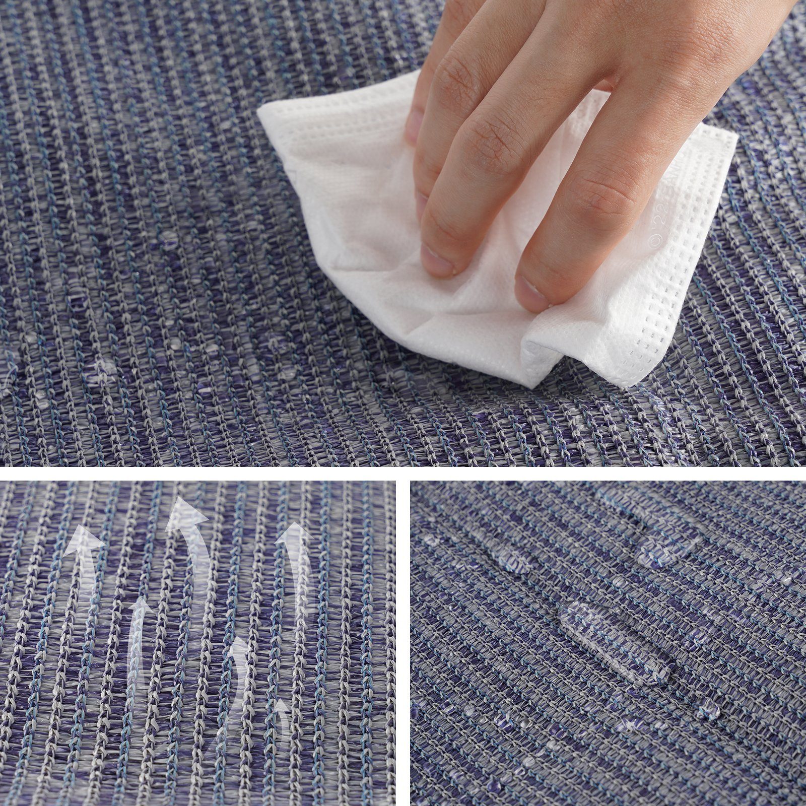 K-HOME Outdoorteppich von K-home Vorzeltteppich, Campingteppich, Markissenteppich, 10 Größen