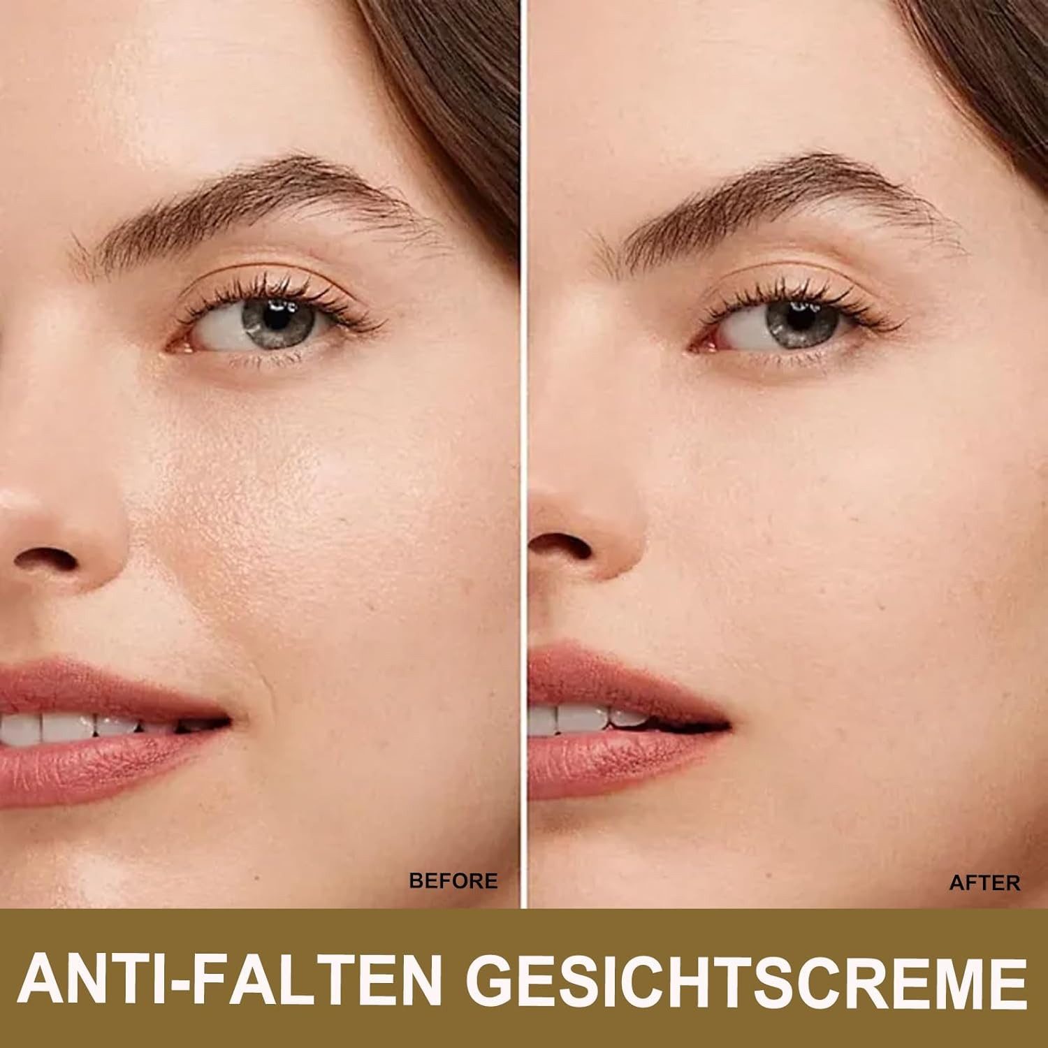 Qingling Gesichtspflege Polypeptide Tightening Creme gegen Falten, Faltenentfernungscreme Feuchtigkeitsspendend und Pflegend, Straffungs- und Anti-Falten-Creme mit Polypeptiden & Niacinamide
