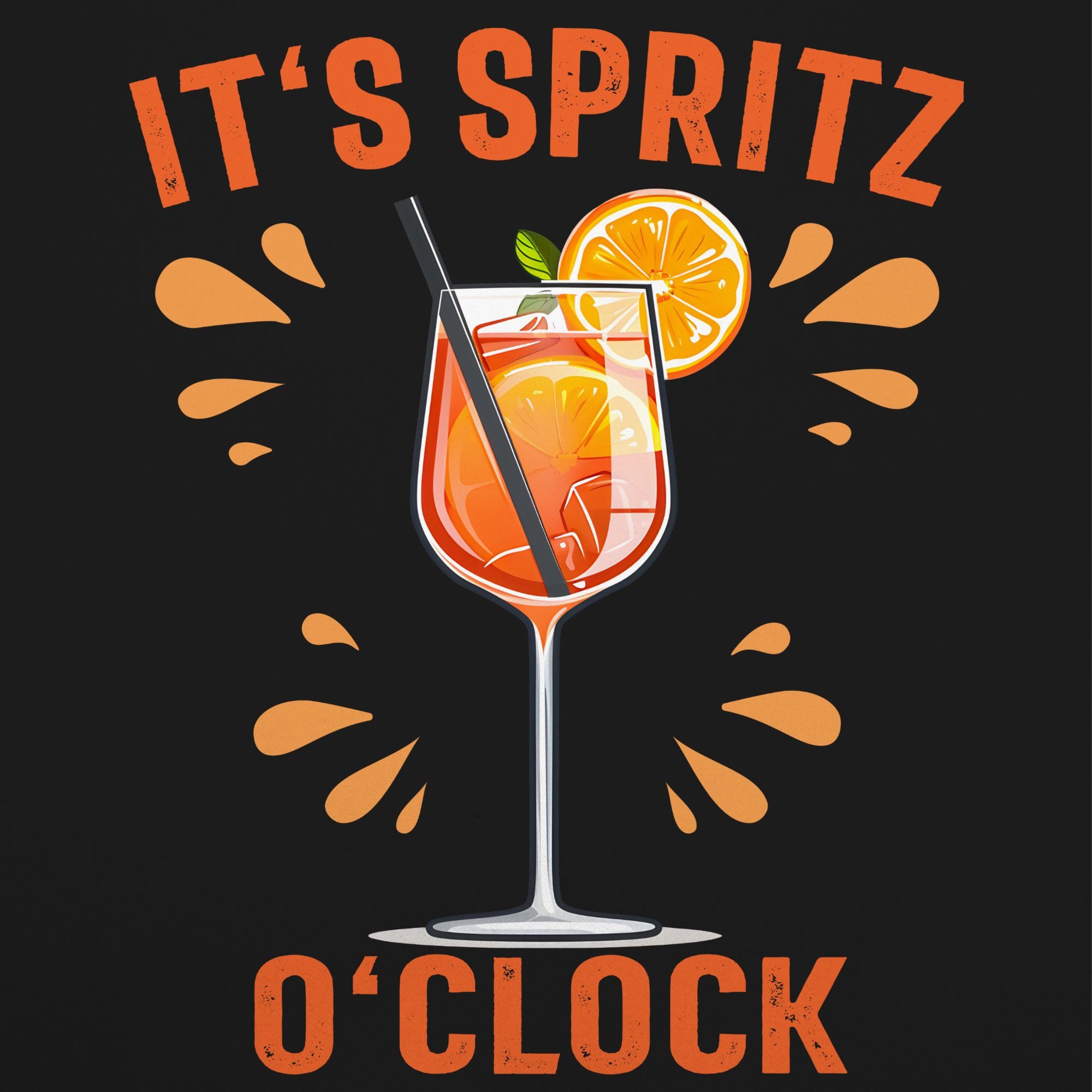 Shirtracer Kochschürze Its Spritz o Clock günstig online kaufen