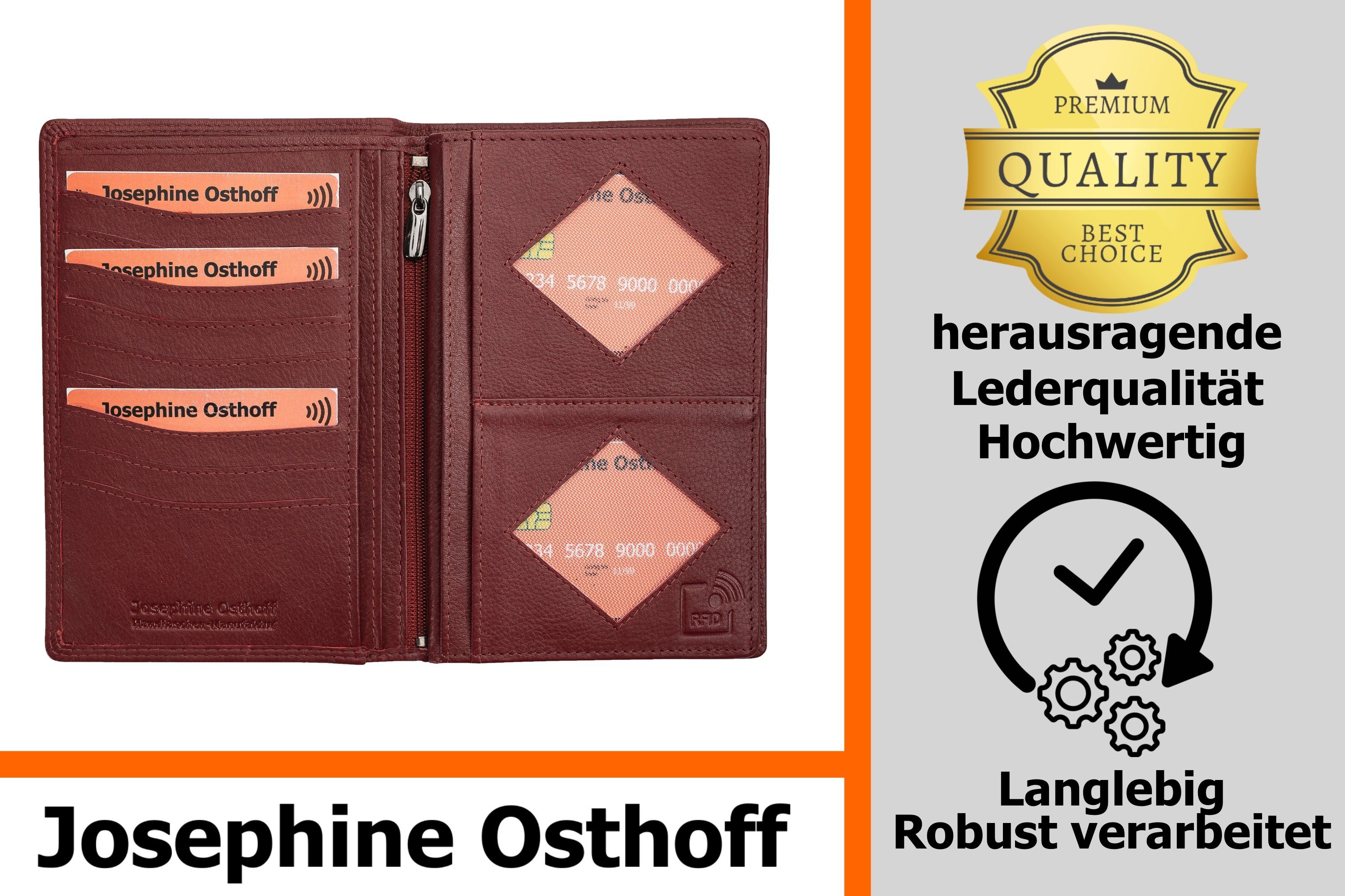Josephine Osthoff Brieftasche Brieftasche bordeaux günstig online kaufen