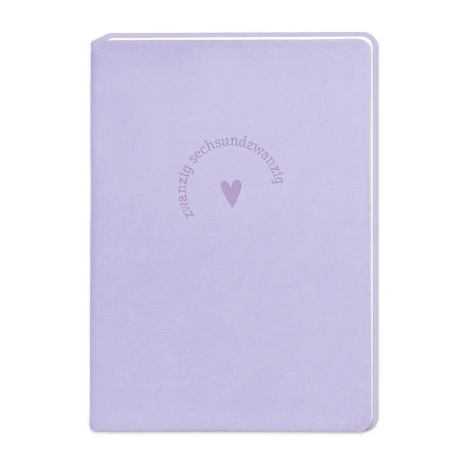 Grafik Werkstatt Taschenkalender Terminplaner Lederlook 2026 Lavender