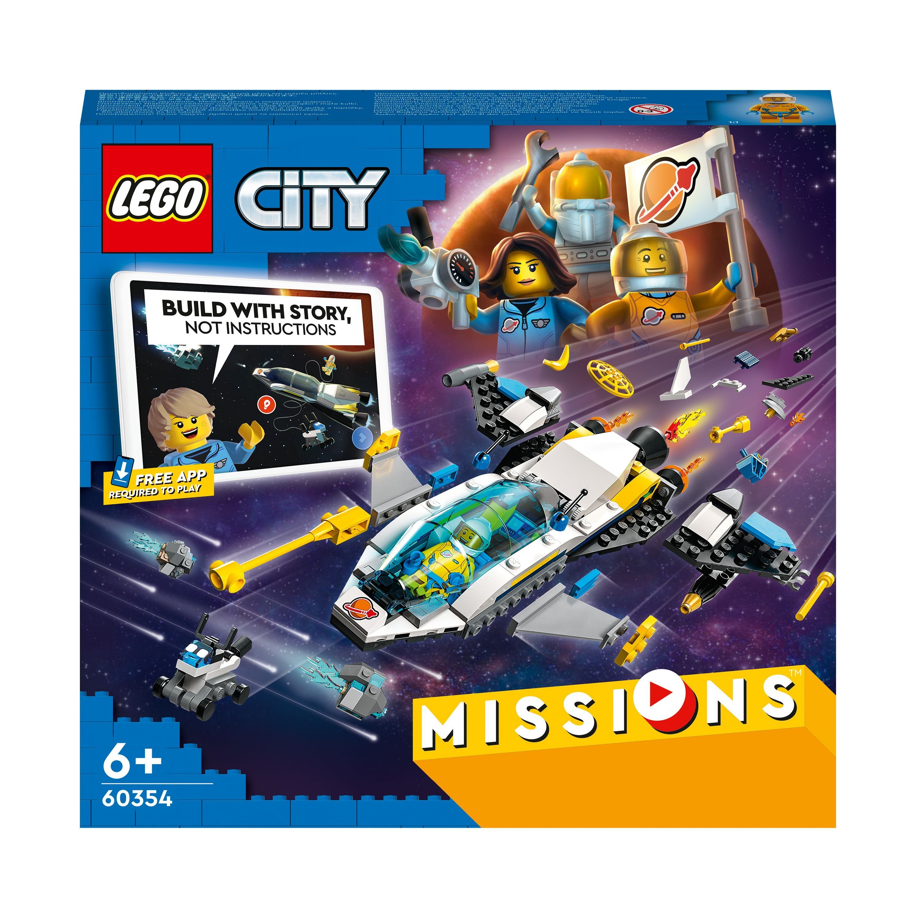 LEGO Erkundungsmissionen im Weltraum Konstruktionsspielsteine