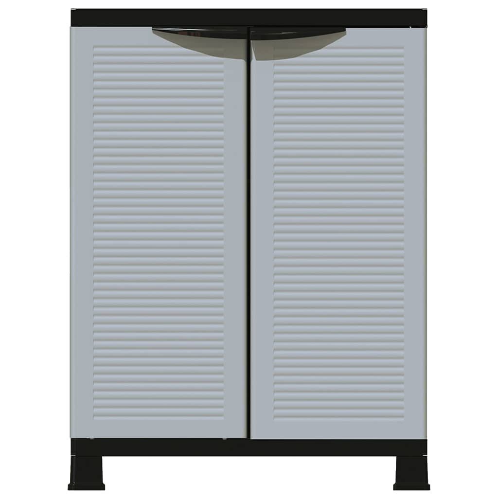 vidaXL Mehrzweckschrank Kunststoffschrank 68x39x92 cm (1-St) günstig online kaufen