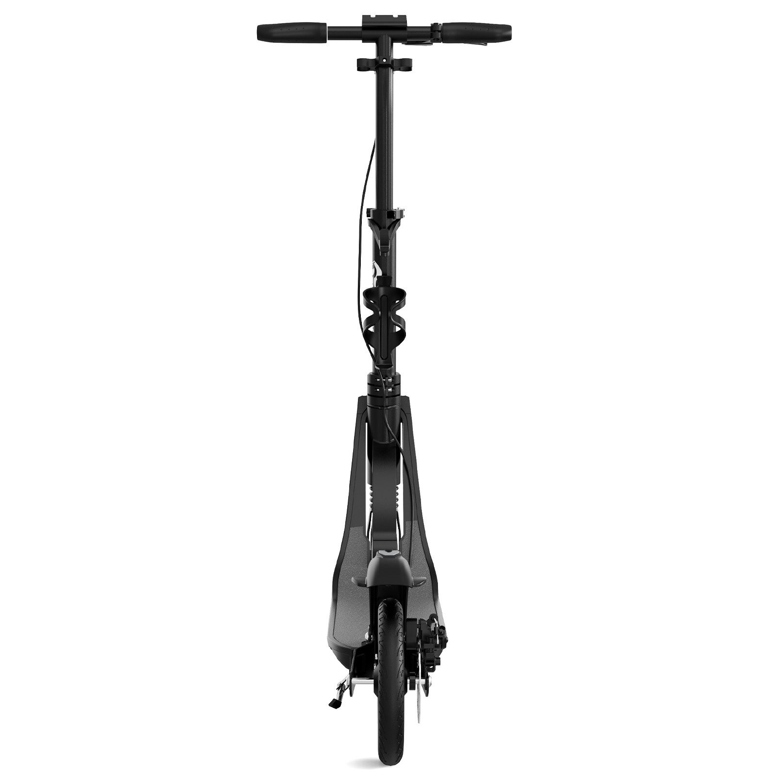 EVERCROSS TECH Cityroller klappbar höhenverstellbar 93.5–102 cm, ab 6 Jahre, 100 kg, Nettogewicht 6,4 kg, Flaschenhalter, ideal für Schule