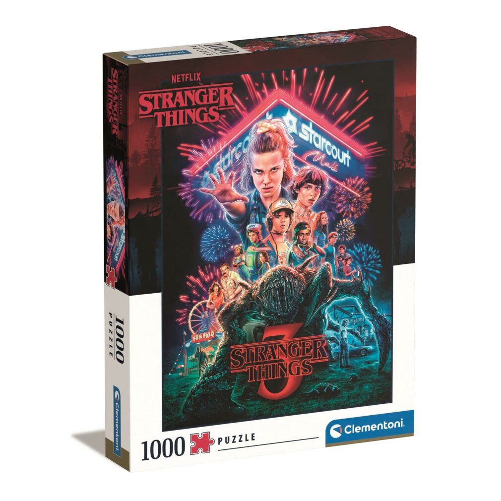 Clementoni® Puzzle Stranger Things Puzzle Season günstig online kaufen
