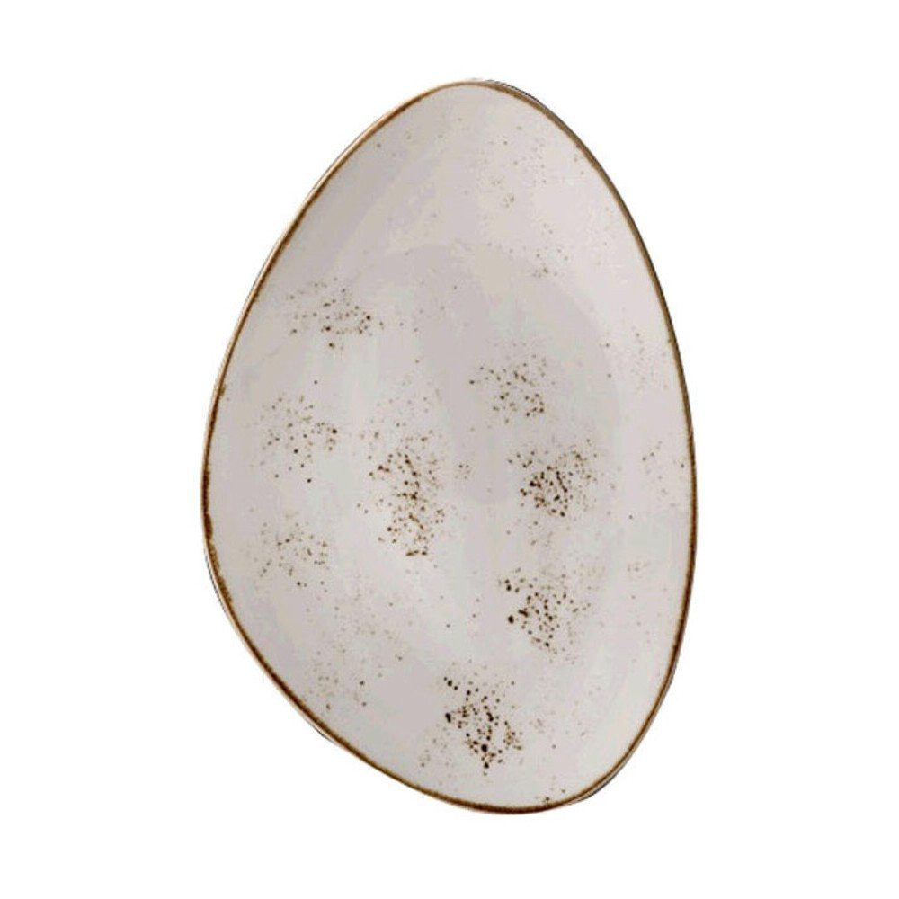 STEELITE Teller Teller 37 cm Freestyle 1155 Craft White, (1 St), Teller, Ø37cm, Vitro-Porzellan