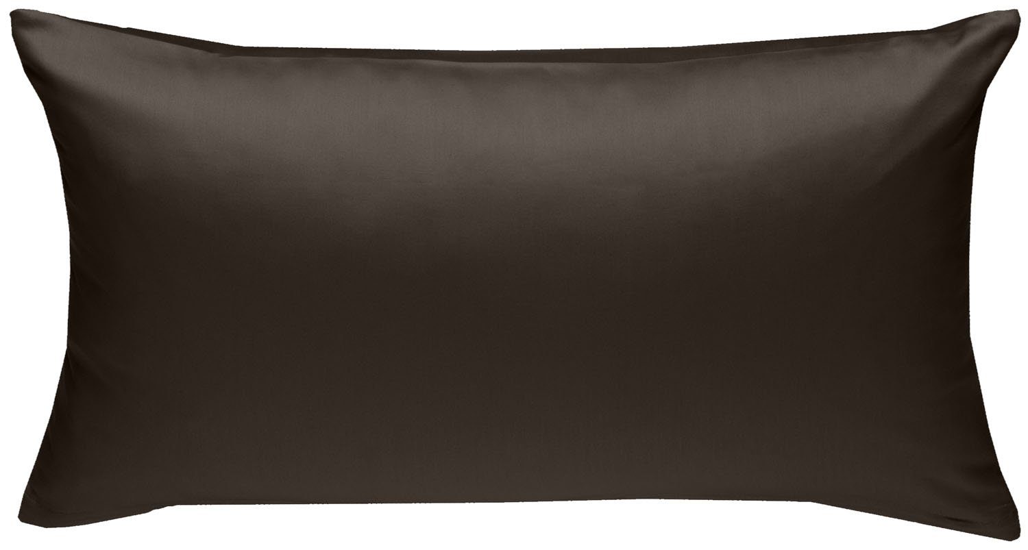 BETTWAESCHE-MIT-STIL Kissenbezug Mako Satin Kissenbezug uni einfarbig, (1 Stück)