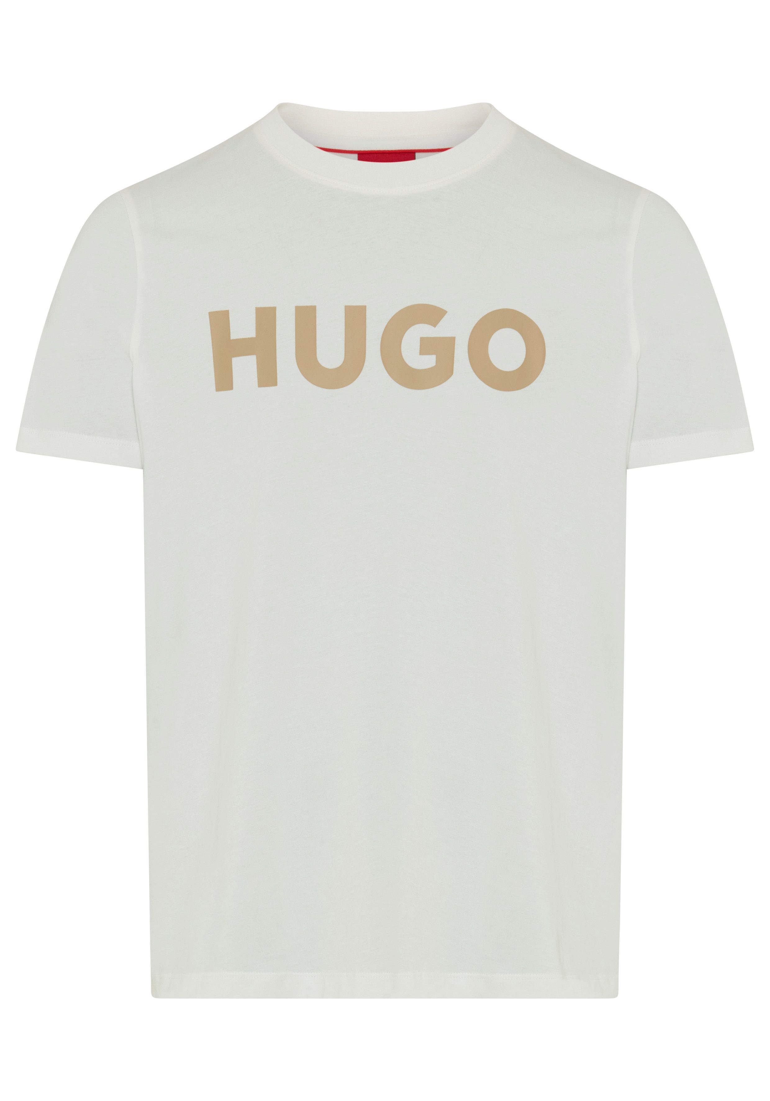 HUGO T-Shirt Dulivio Rundhalsausschnitt, Regular Fit, Must have Basic – Bild 2 von 3