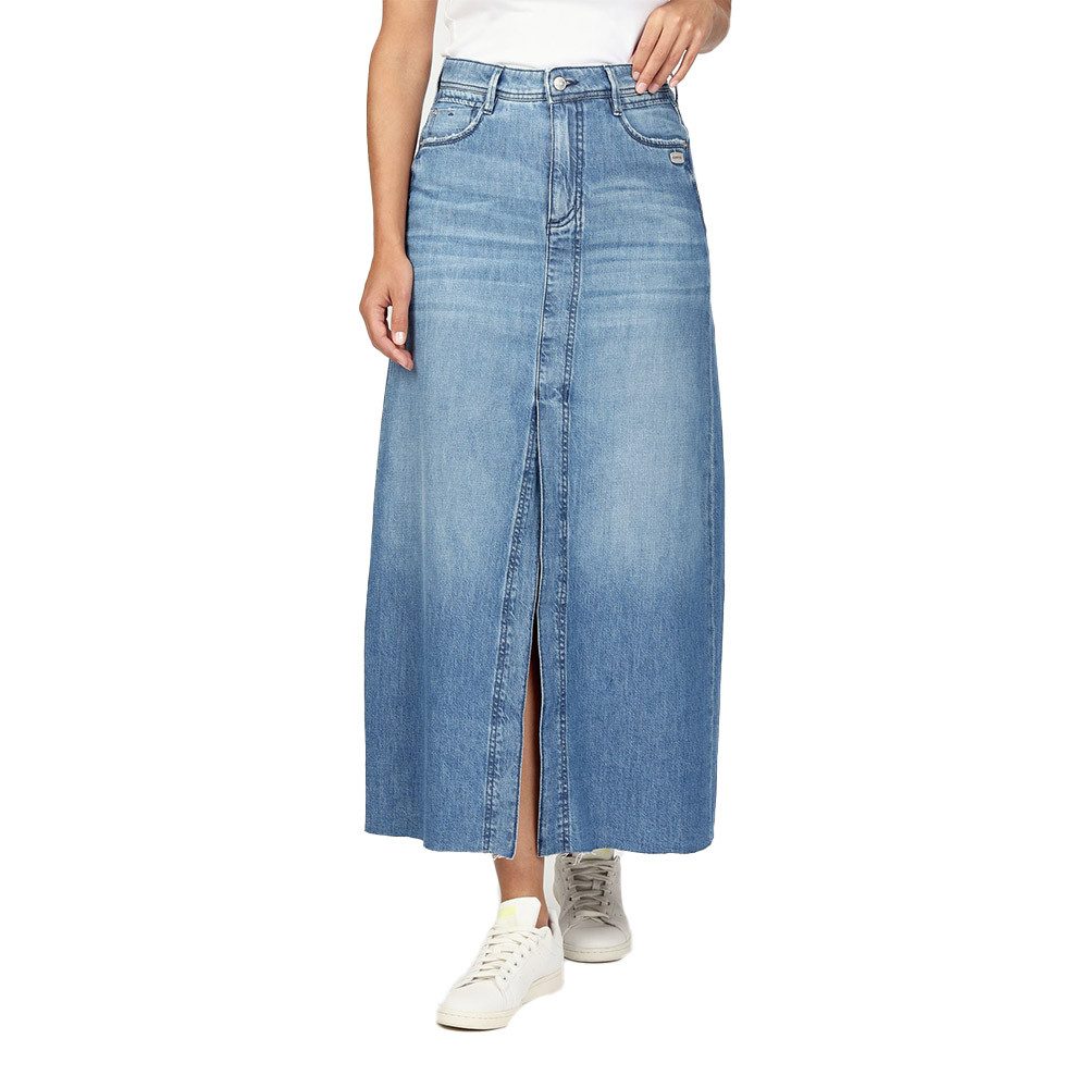 GANG Jeansrock lang - wide fit 94NIC