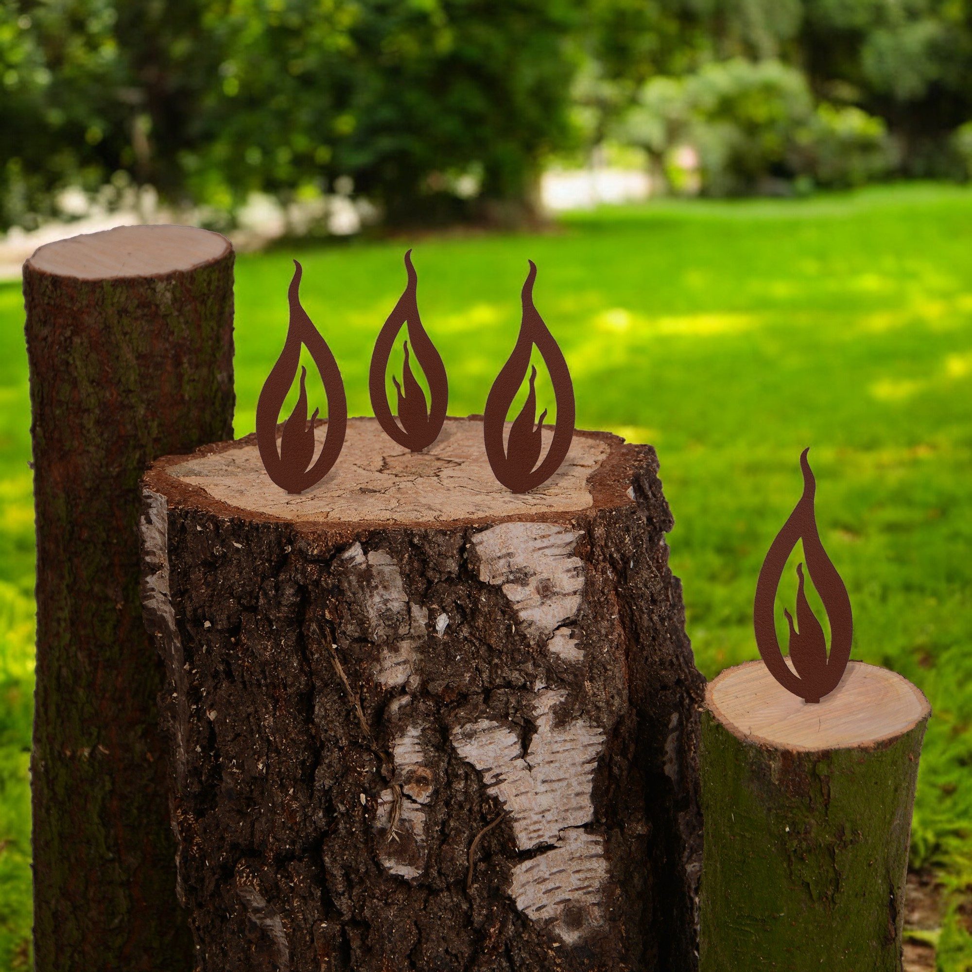 UNUS GARDEN Gartenstecker Gartenstecker Roststecker 10er Set günstig online kaufen