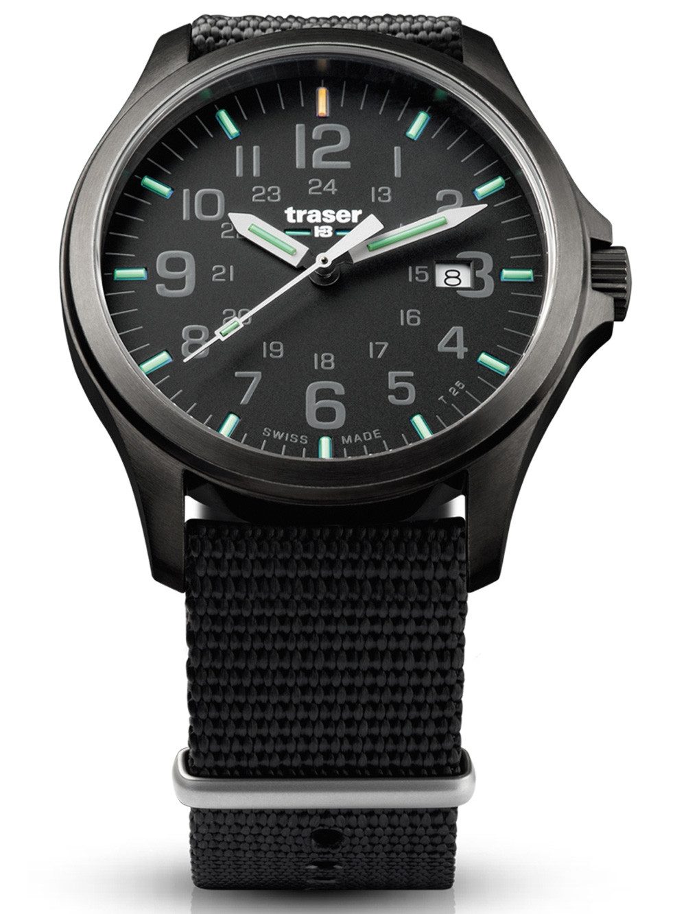 Quarzuhr Traser H3 107422 P67 Officer Pro Gun Herrenuhr 42mm 10ATM Traser H3 107422 P67 Officer Pro Gun Herrenuhr 42mm 10ATM