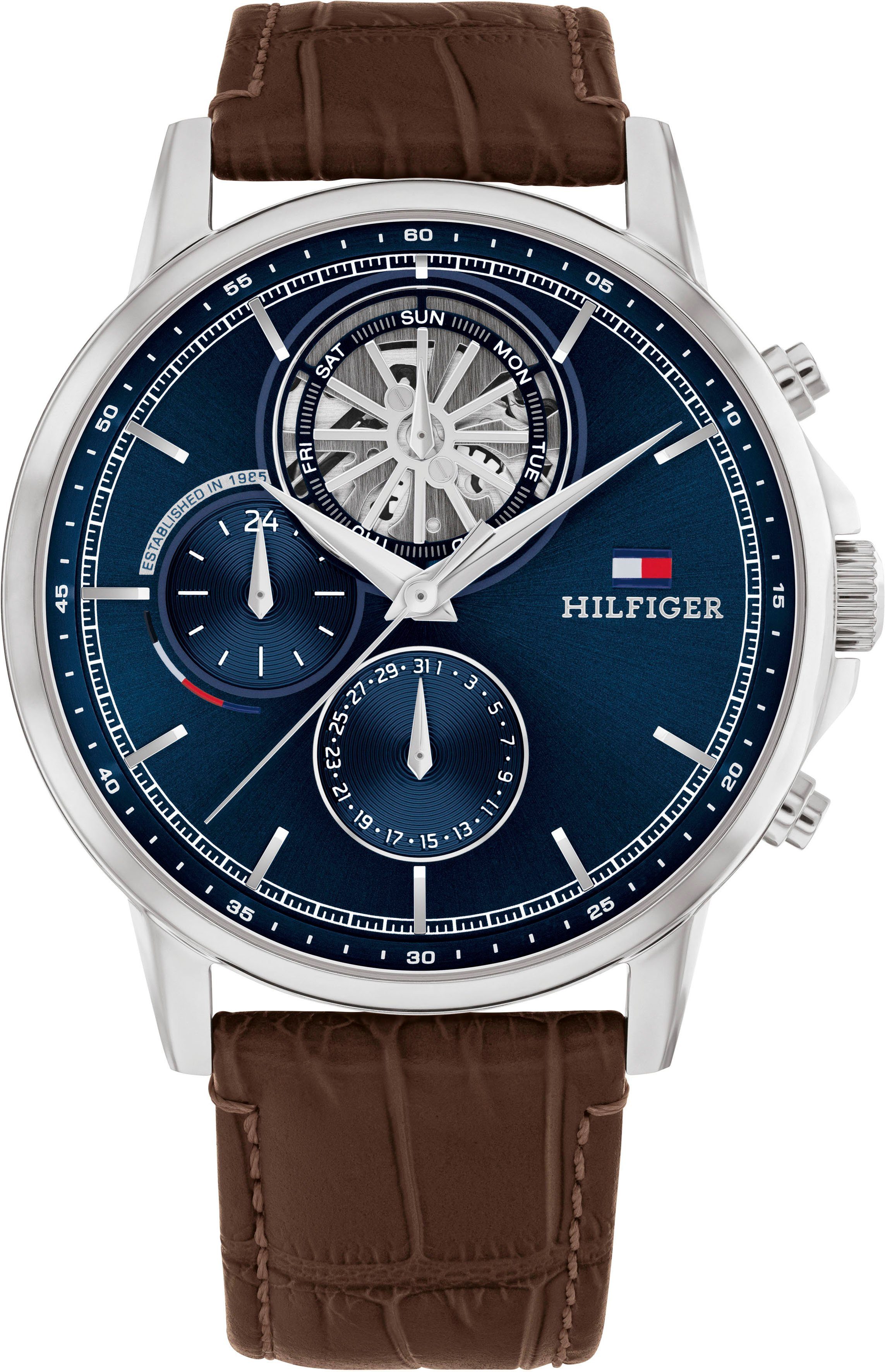 Tommy Hilfiger Multifunktionsuhr STEWART 1710629, Quarzuhr, Armbanduhr, Her günstig online kaufen