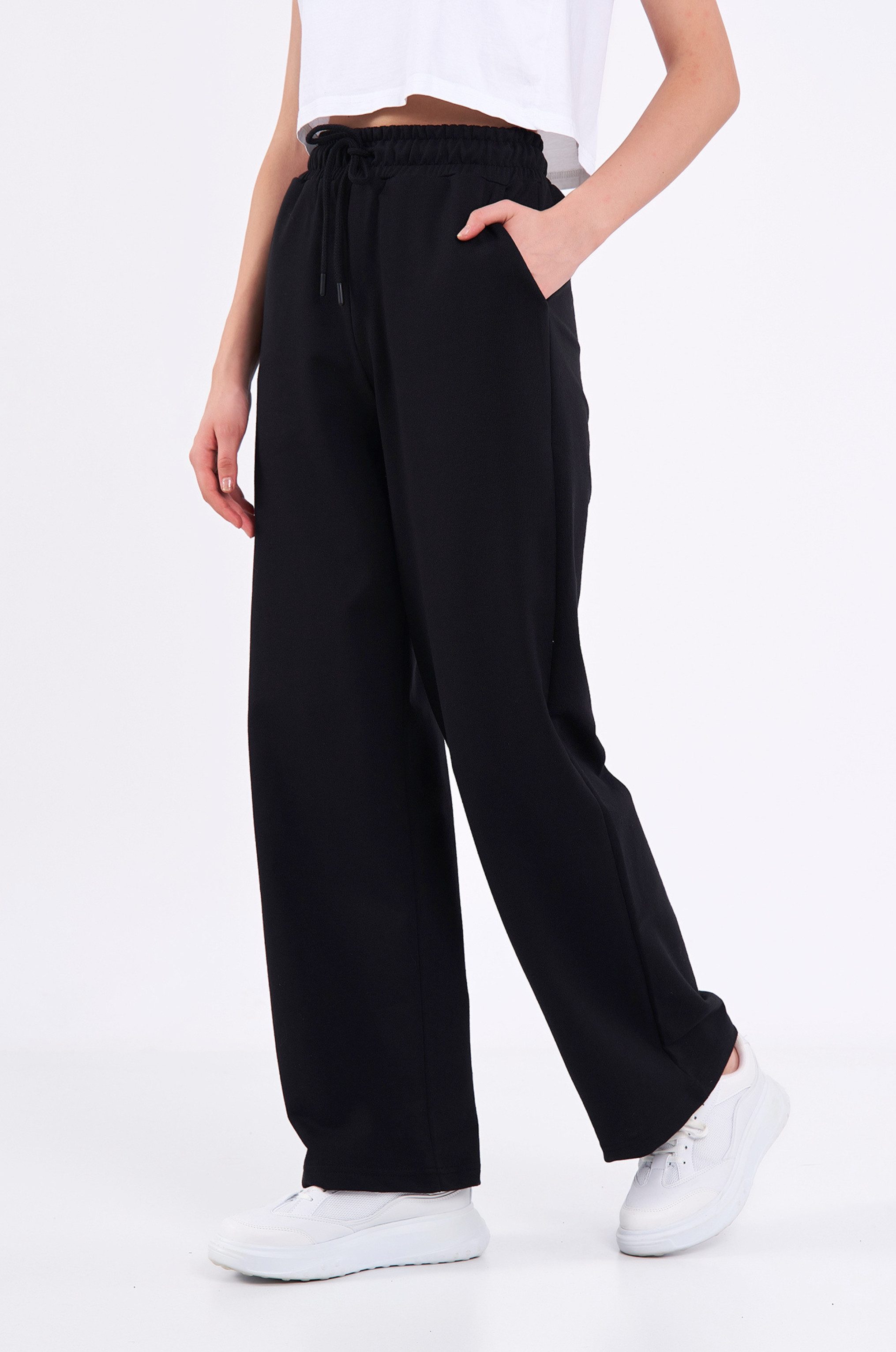 COMEOR Jogginghose Damen für lässigen Komfort und modernen Stil mit weitem Bein