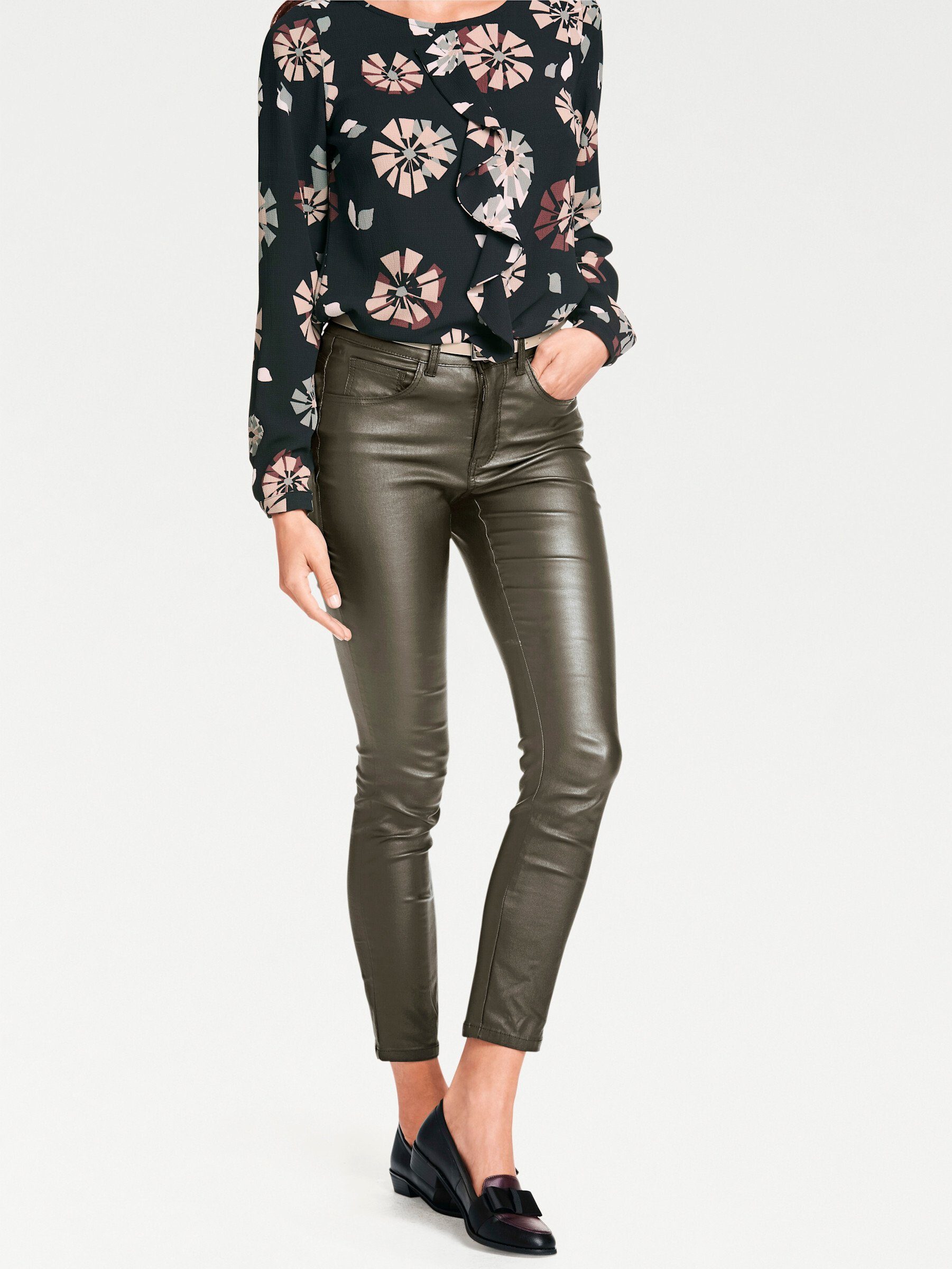 heine Jerseyhose Bauchweg-Hose normal