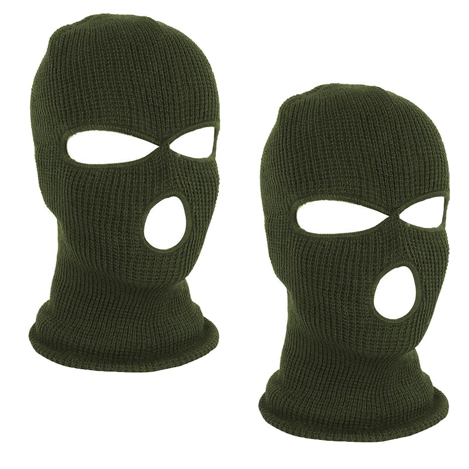 Sturmhaube Balaclava Sturmmaske Einheitsgröße Armeegrün Armeegrün