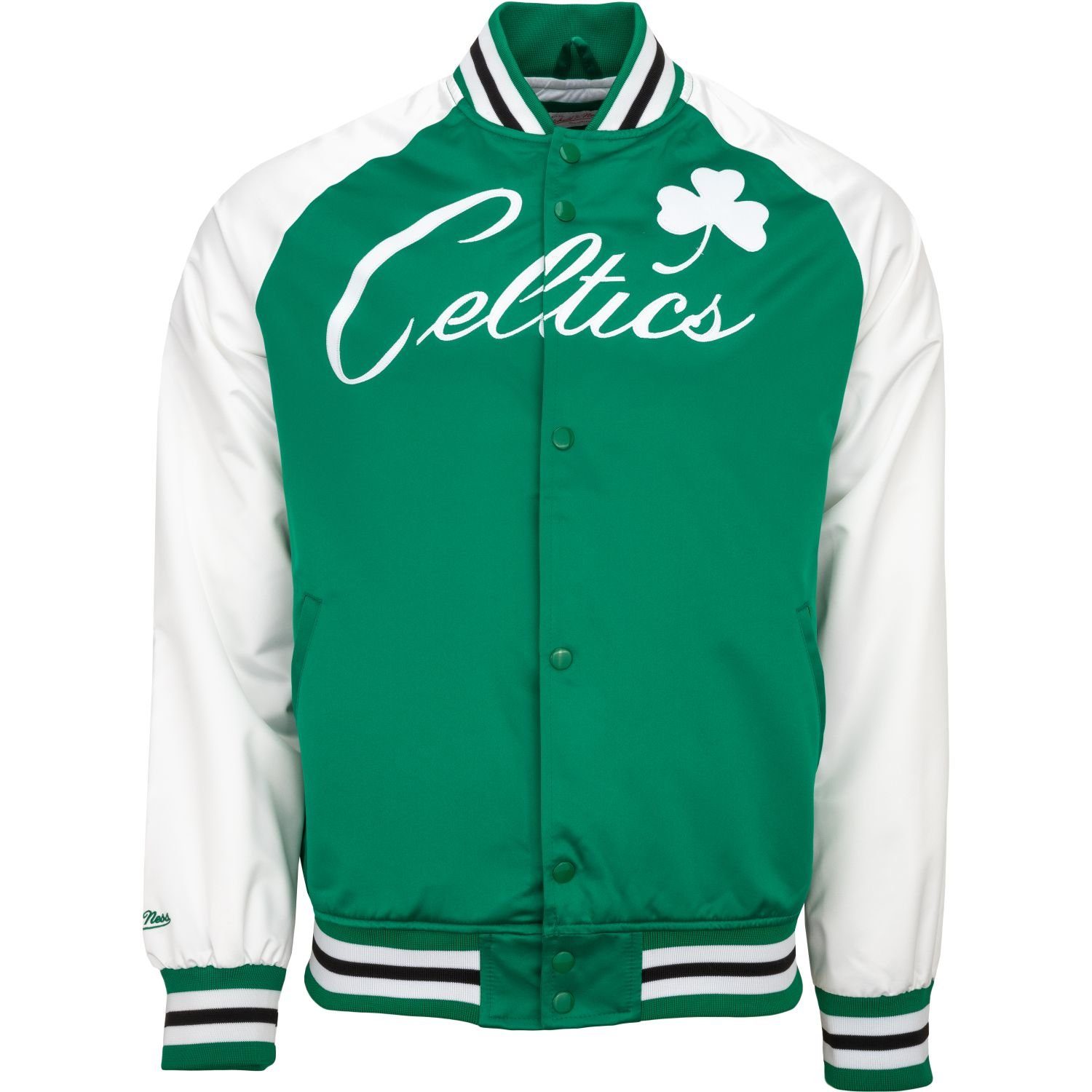 Mitchell & Ness Collegejacke Primetime Celtics Satin Boston