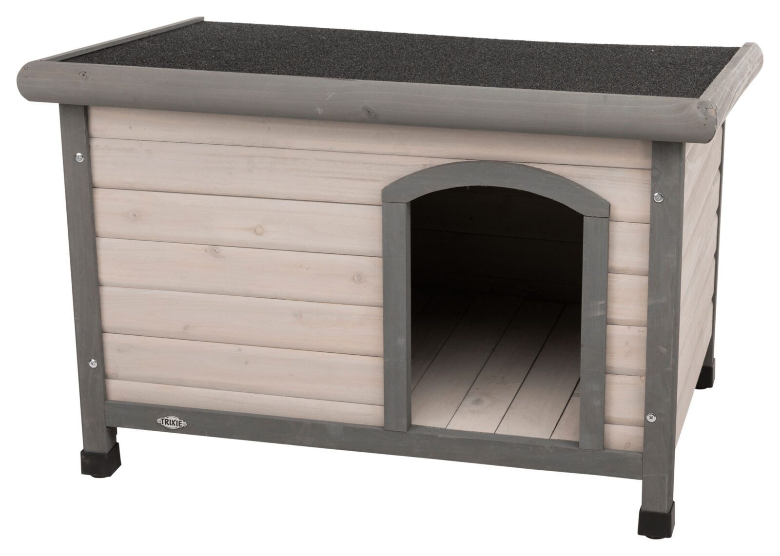 TRIXIE Hundehütte Hundehütte Classic - grau - 85 × 58 × 60 cm