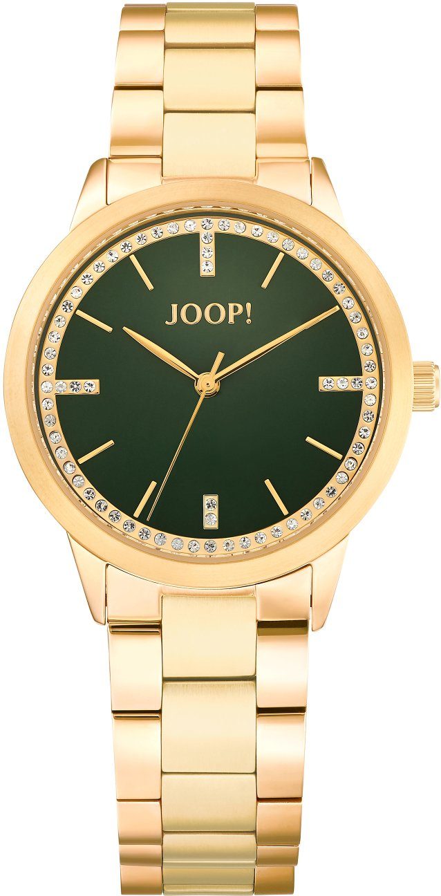 JOOP! Quarzuhr 2035052, Armbanduhr, Damenuhr, analog, Edelstahlarmband günstig online kaufen