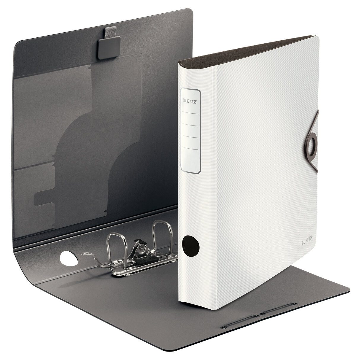 LEITZ Aktenordner Ordner Active Solid 65mm weiß Packung mit 5 Stück