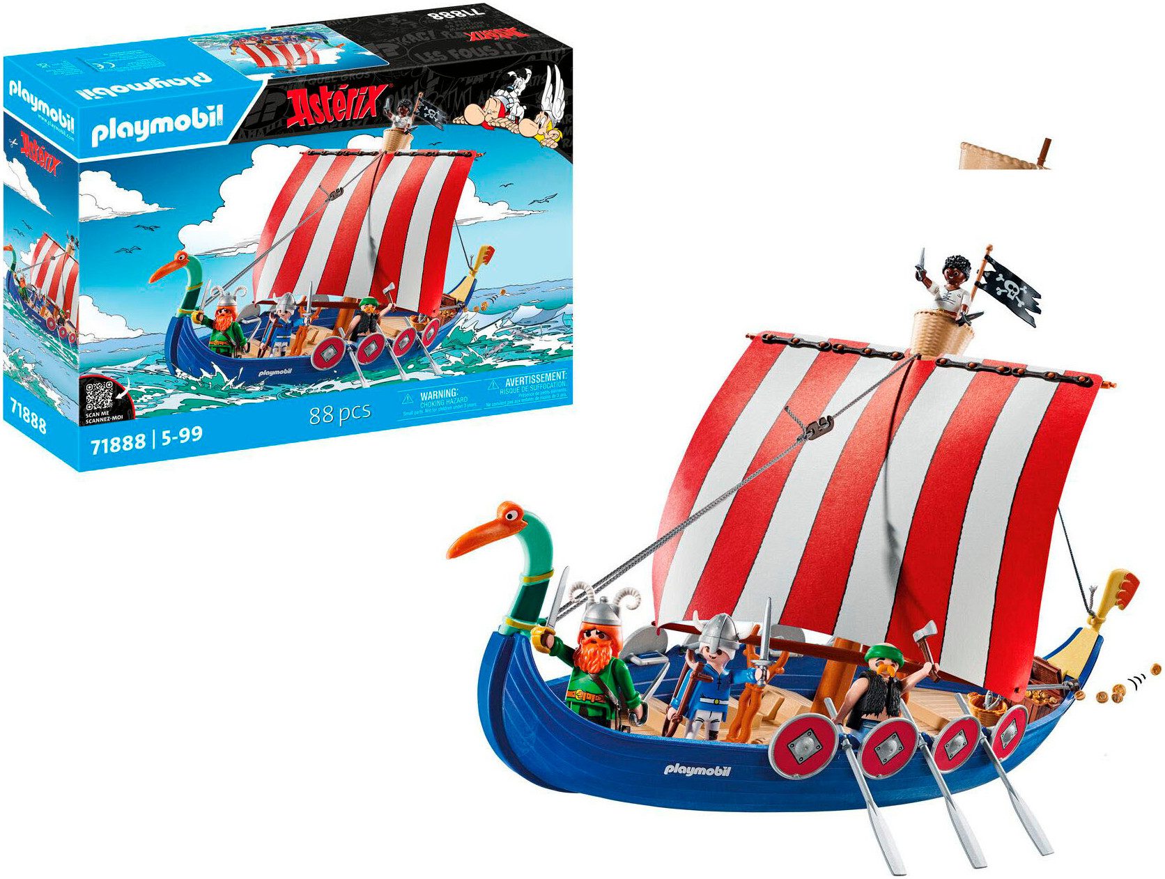 Playmobil® Asterix: Piratenschiff (71888), Playmobil Asterix günstig online kaufen