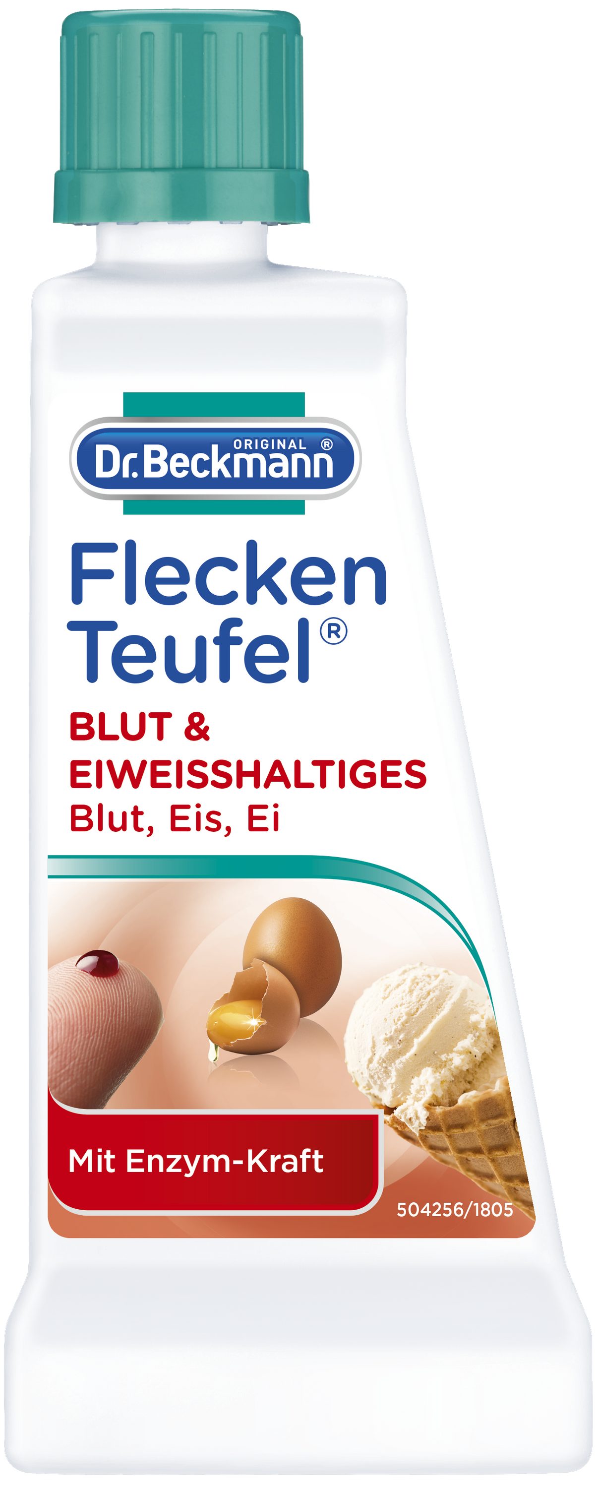 Beckmann ml 6x Dr. Spezialfleckentferner, Fleckenteufel, 50 Polsterreiniger (6-St) Eiweißhaltiges, Blut,