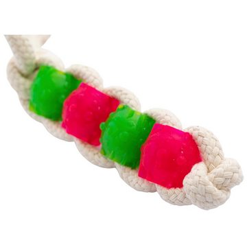 Comfy Tiertaue Hundespielzeug Dental Toother Mint COMFY - Zahnfleischmassage, (4-tlg) Minzduft für Anreiz Strapazierfähiges Material Zahngesundes Design