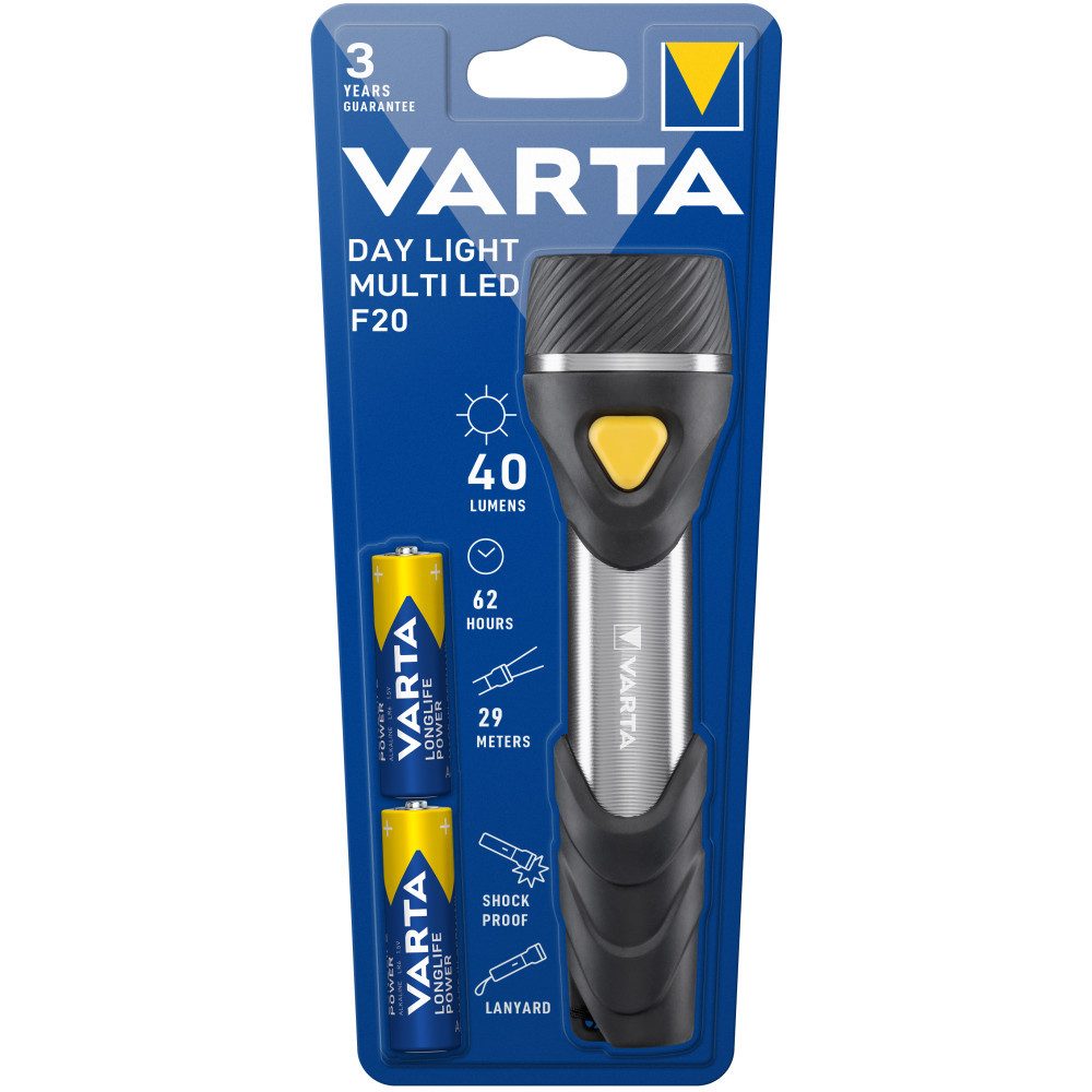 VARTA Taschenlampe Taschenlampe mit 9 LEDs, 29 m Reichweite, 62 günstig online kaufen