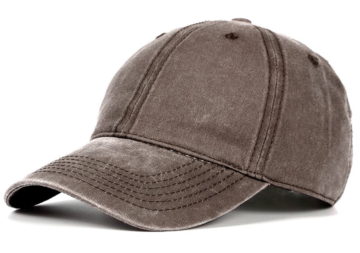 dy_mode Baseball Cap Unisex Baseball Cap in Vintage Washed Look Schirmmütze Sommer mit Belüftungslöcher