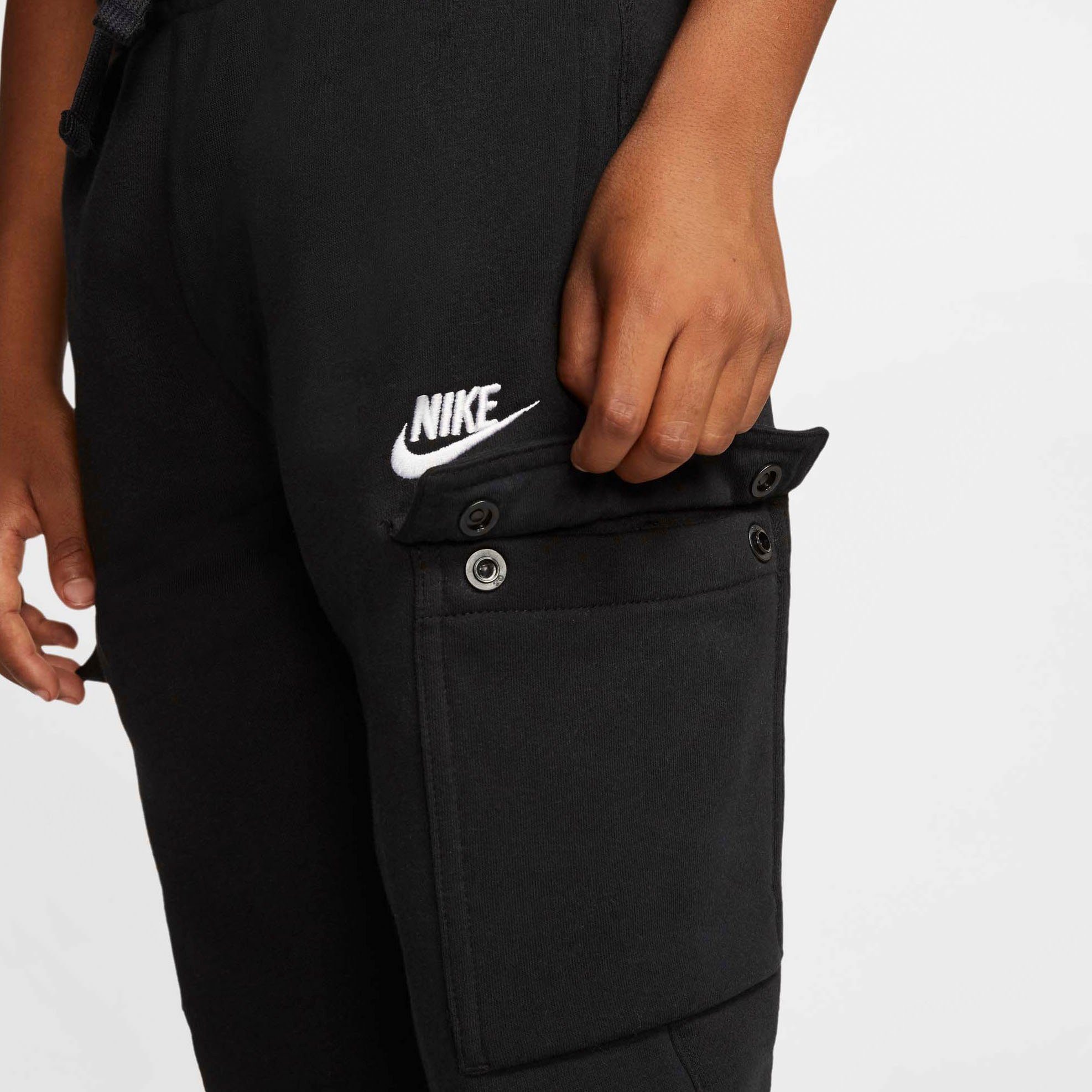 Nike Sportswear Pants Cargo Club (Boys) Jogginghose schwarz Kids' Big