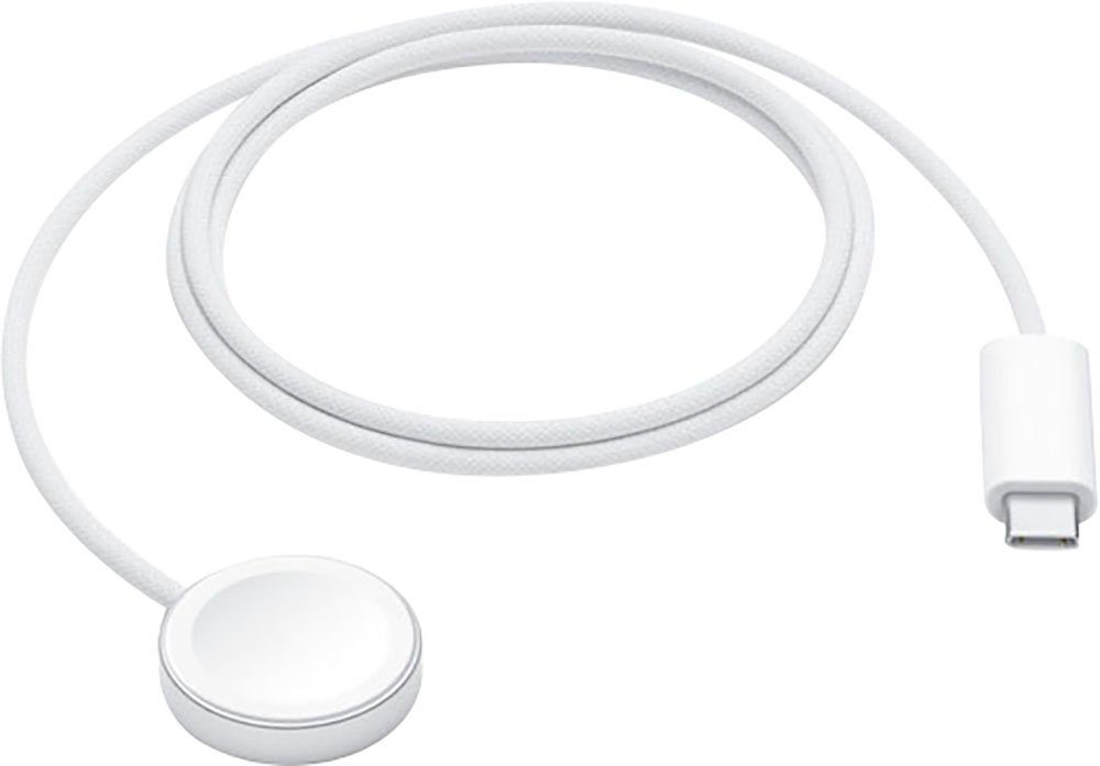 Apple Apple Watch magnetisches Schnellladegerät auf USB‑C Kabel (1 m) Schnelllade-Gerät