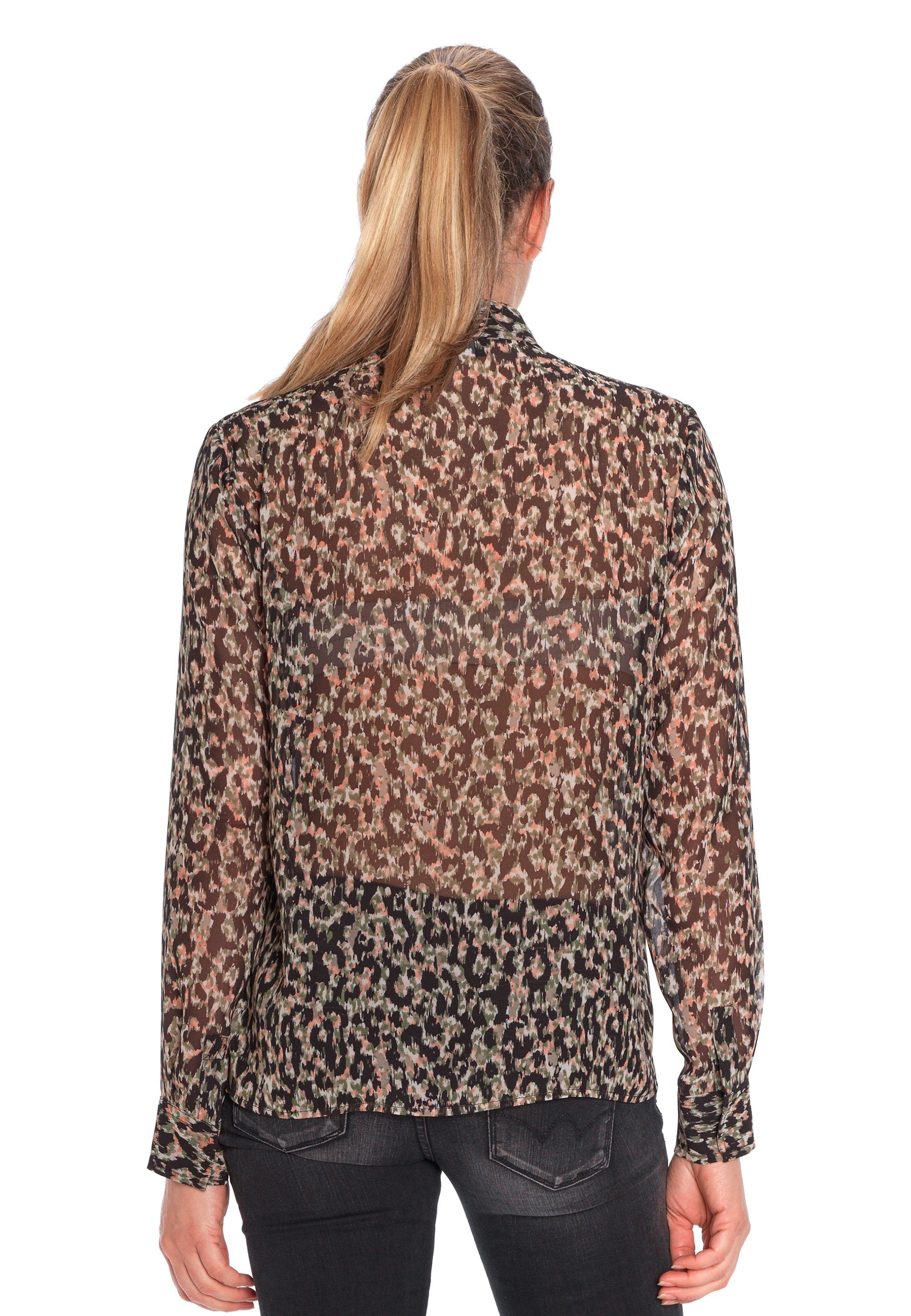 Le Temps Des Cerises in Leo-Design WILSON Bluse tollem Klassische