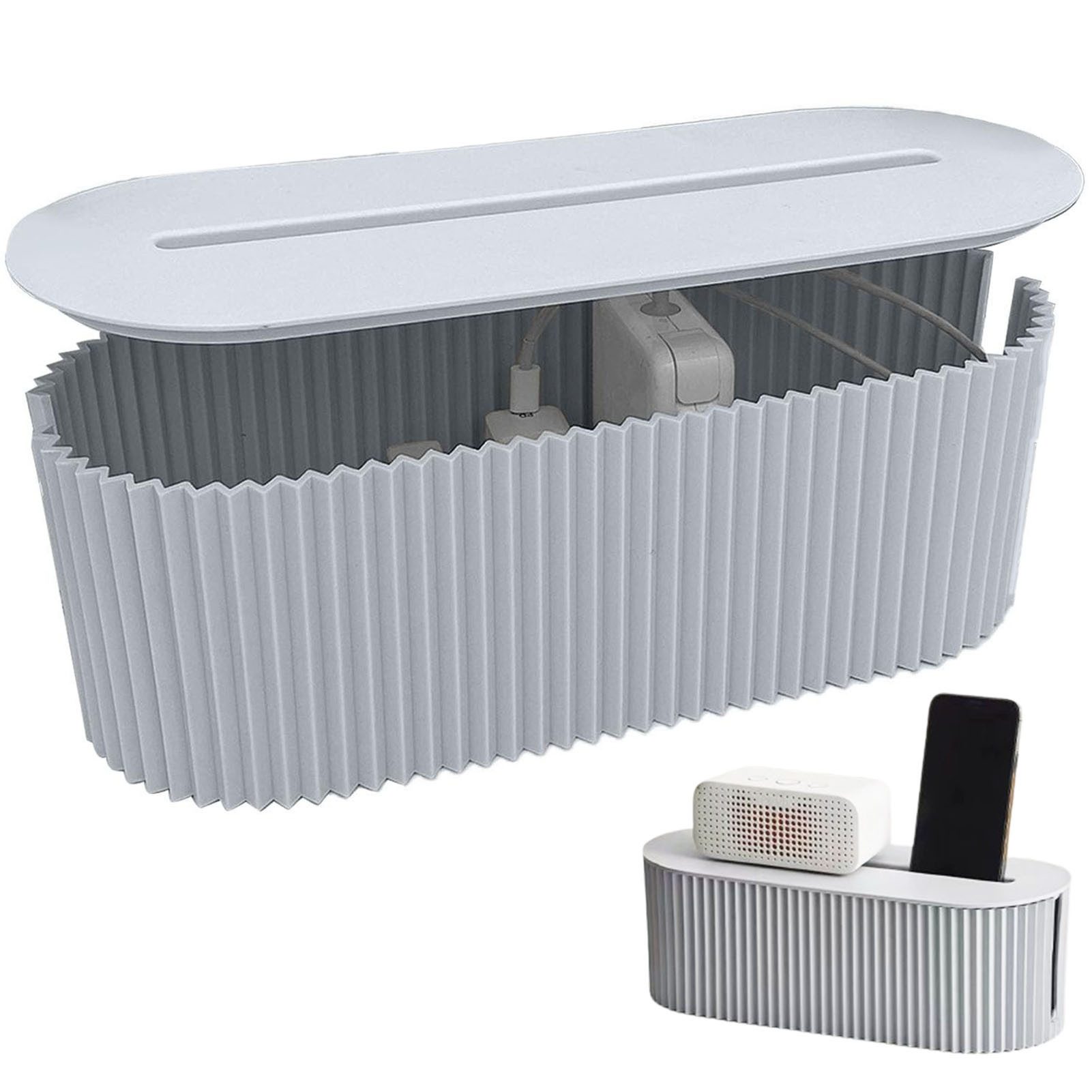 SURFOU Kabelbox Kabel Organizer Box Kabelmanagement Kabel Verstecken Steckd günstig online kaufen