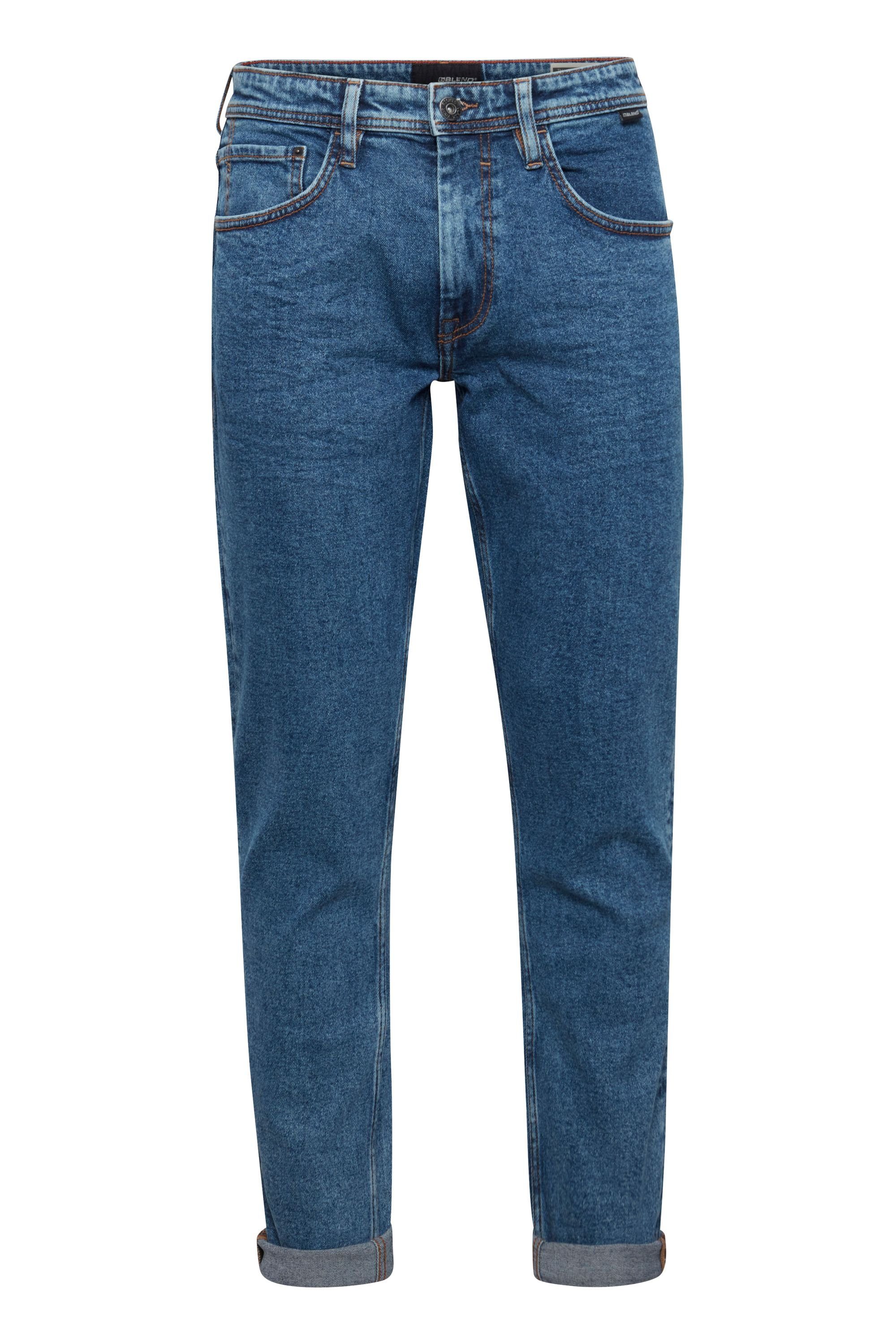 Blend Relaxhose BHTwister Jeanshose mit normalem Bund und schmalem Bein - T günstig online kaufen