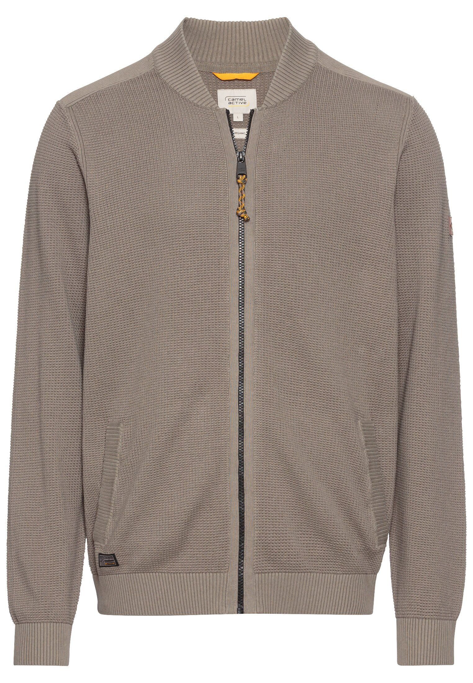camel active Strickjacke aus zertifiziertem organic günstig online kaufen