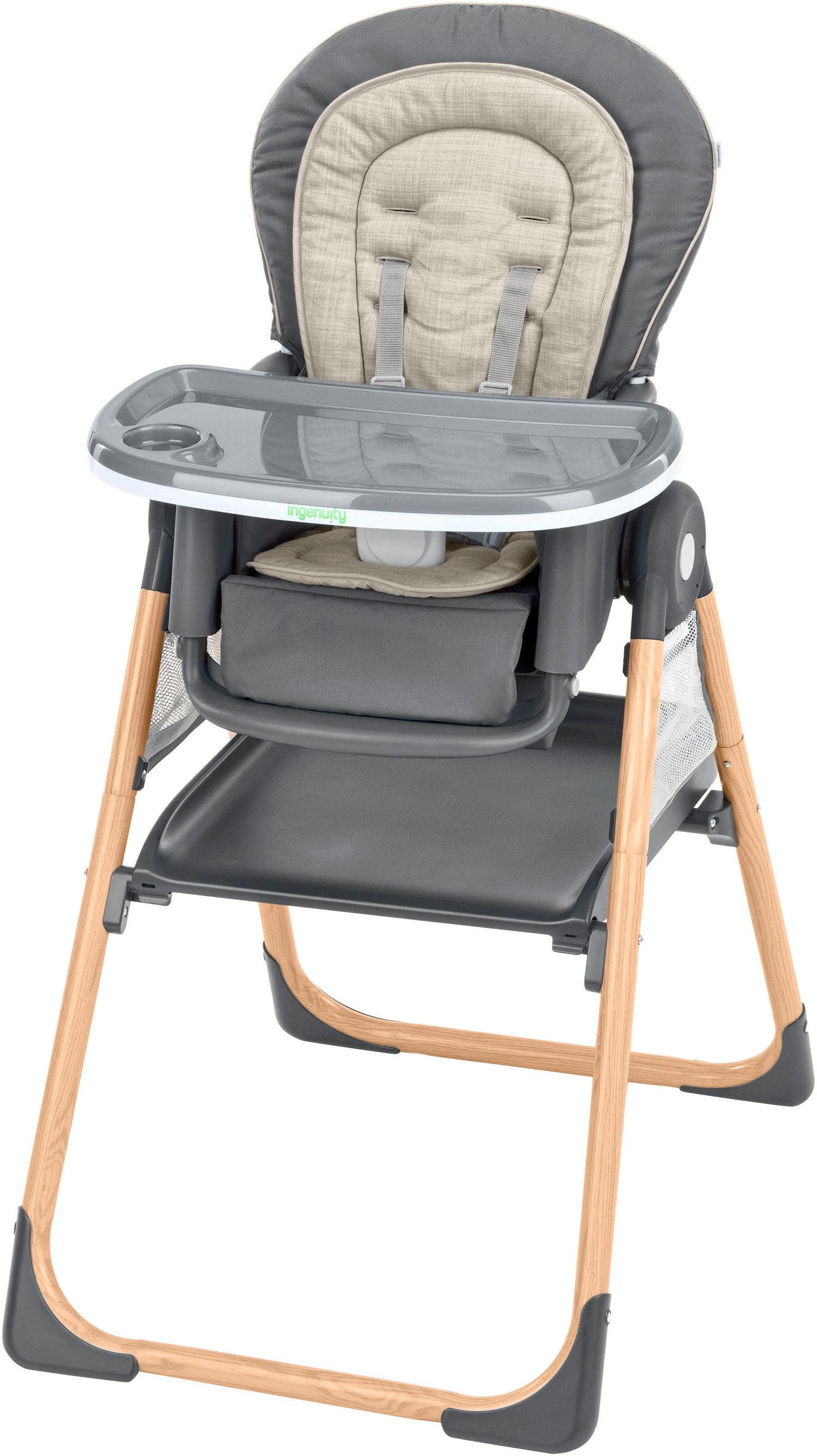 ingenuity Hochstuhl Proper Positioner™ Create Up™ Multi-Mode Deluxe Folding Wesley™, mit vielen verschieden Verwendungsmöglichkeiten