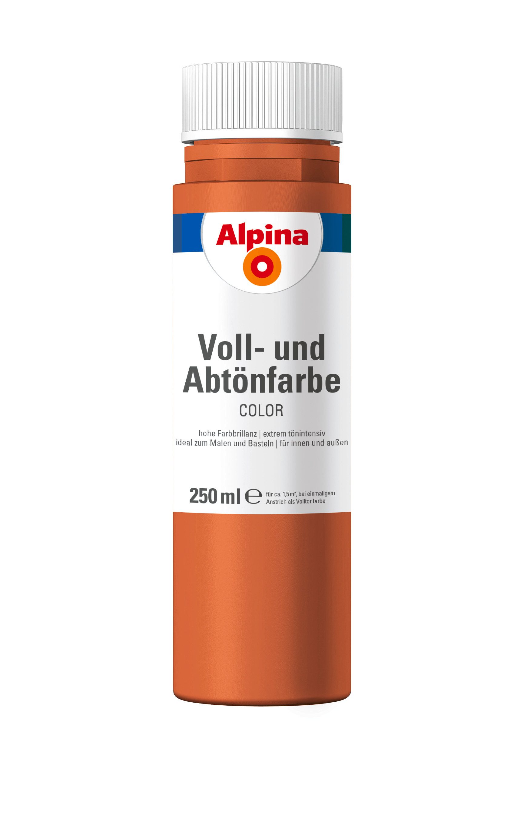 Alpina Wandfarbe COLOR Voll- und Abtönfarbe seidenmatt