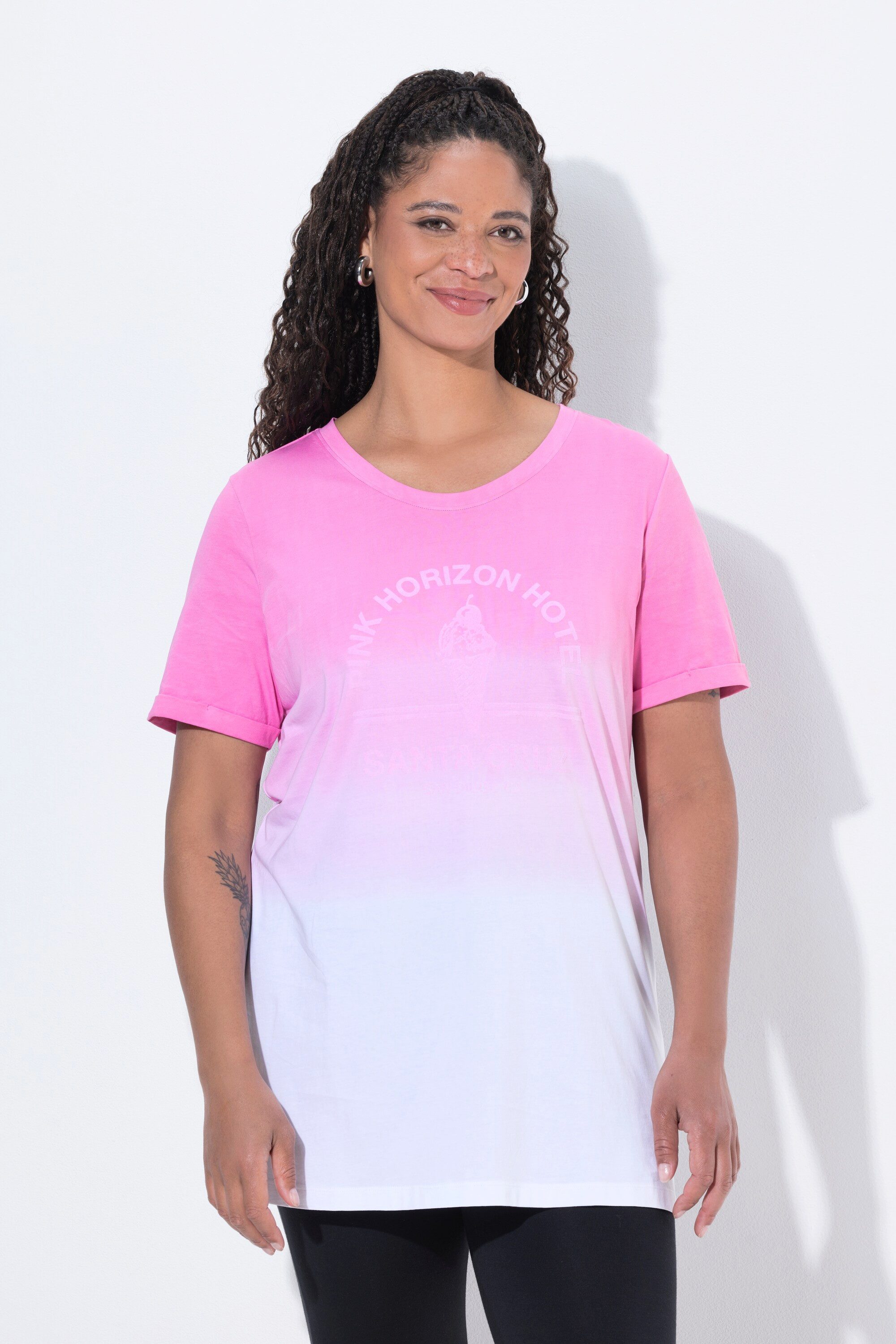 Angel of Style T-Shirt T-Shirt Comfort Fit Farbverlauf Halbarm